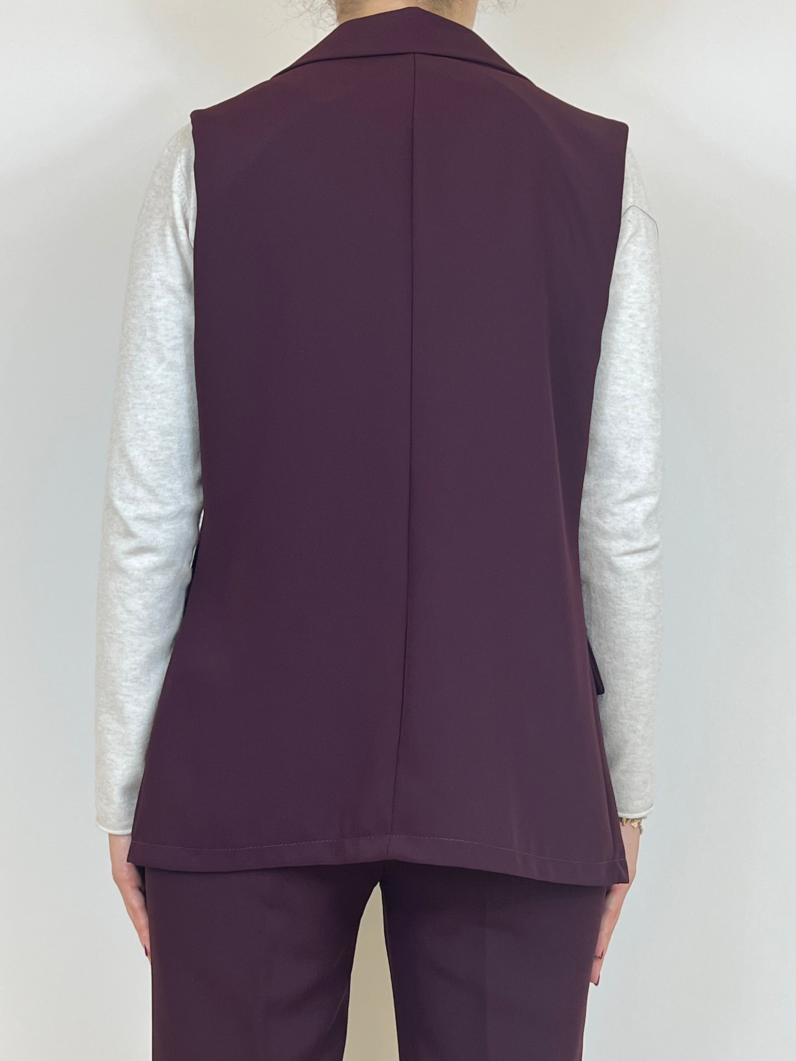 Matié gilet con bottoni