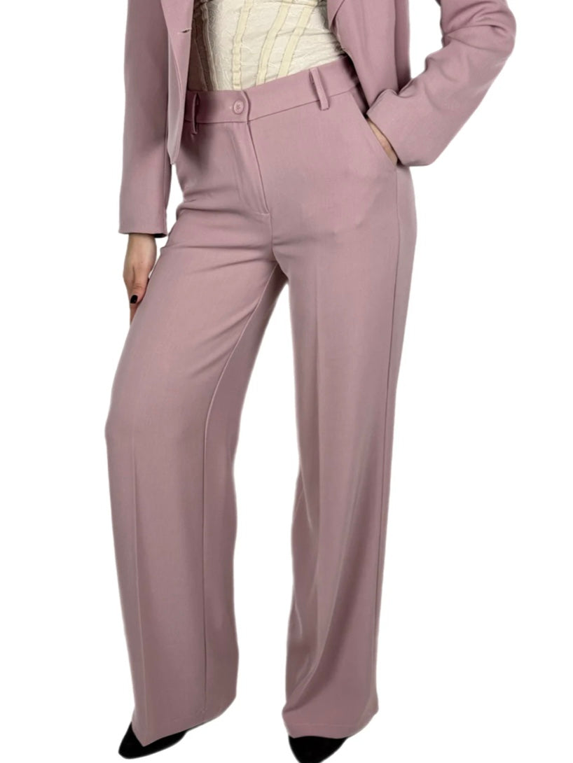 Brend pantalone crop rosa