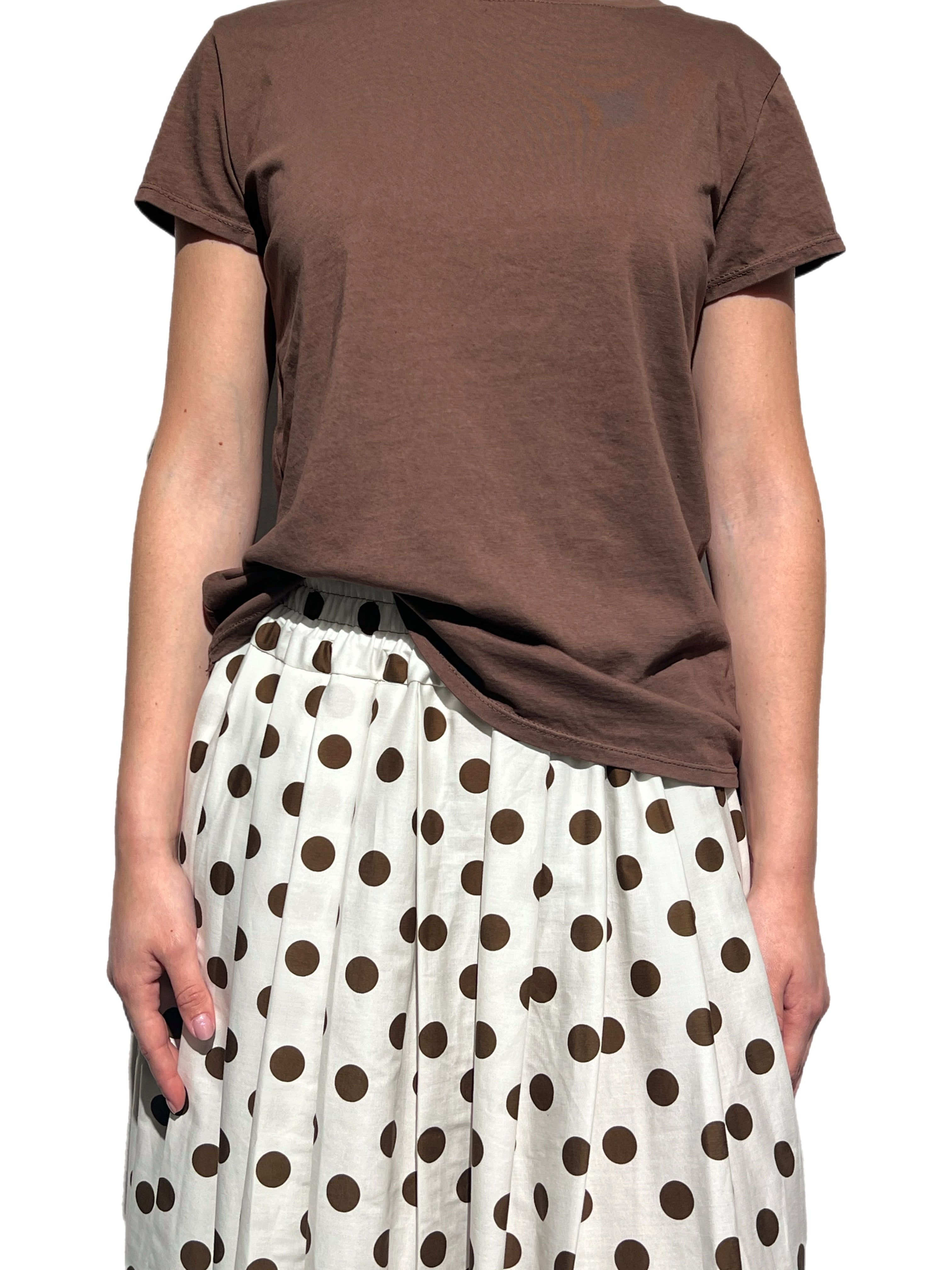 Matié t-shirt basic ciocco