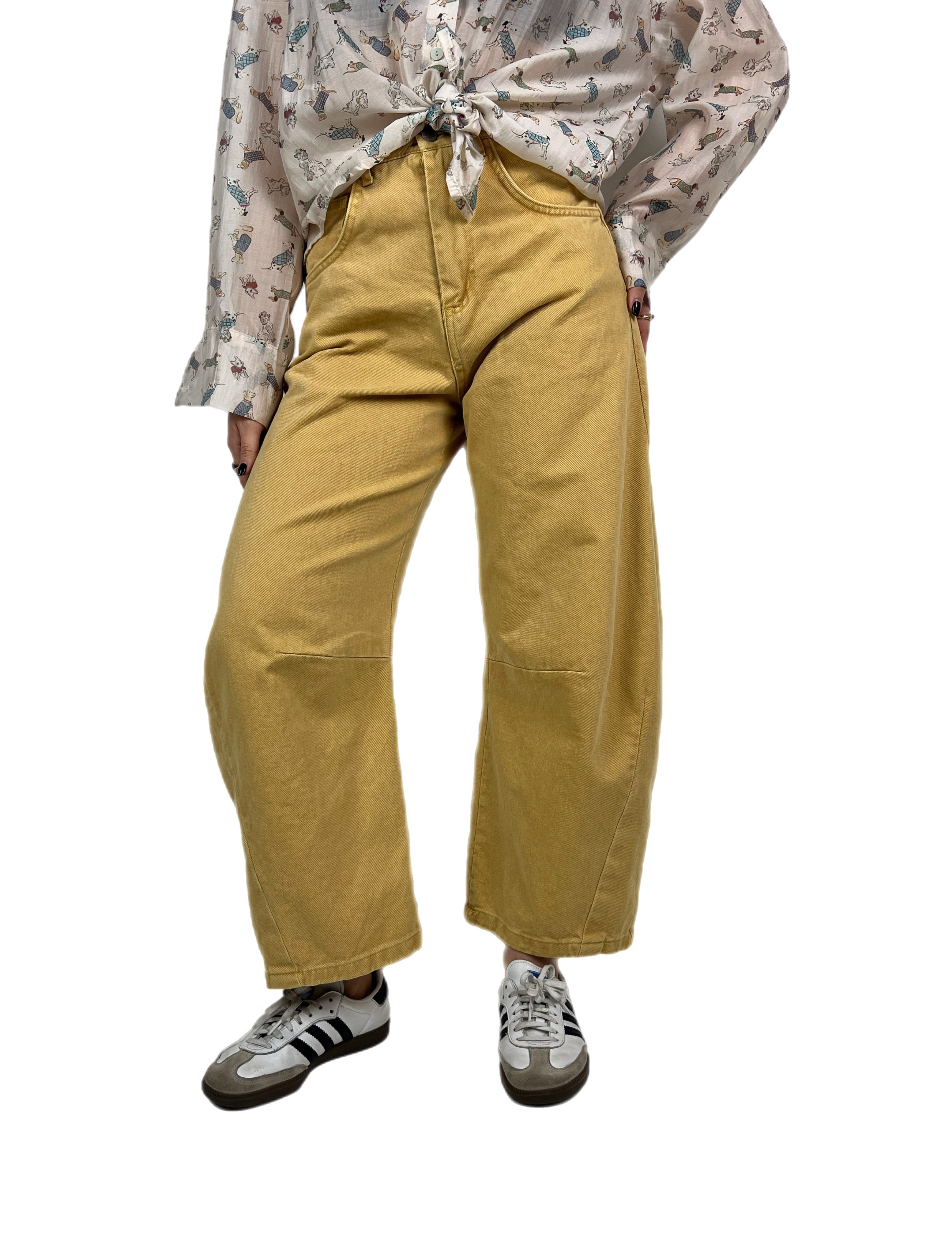 Matié jeans shadow giallo