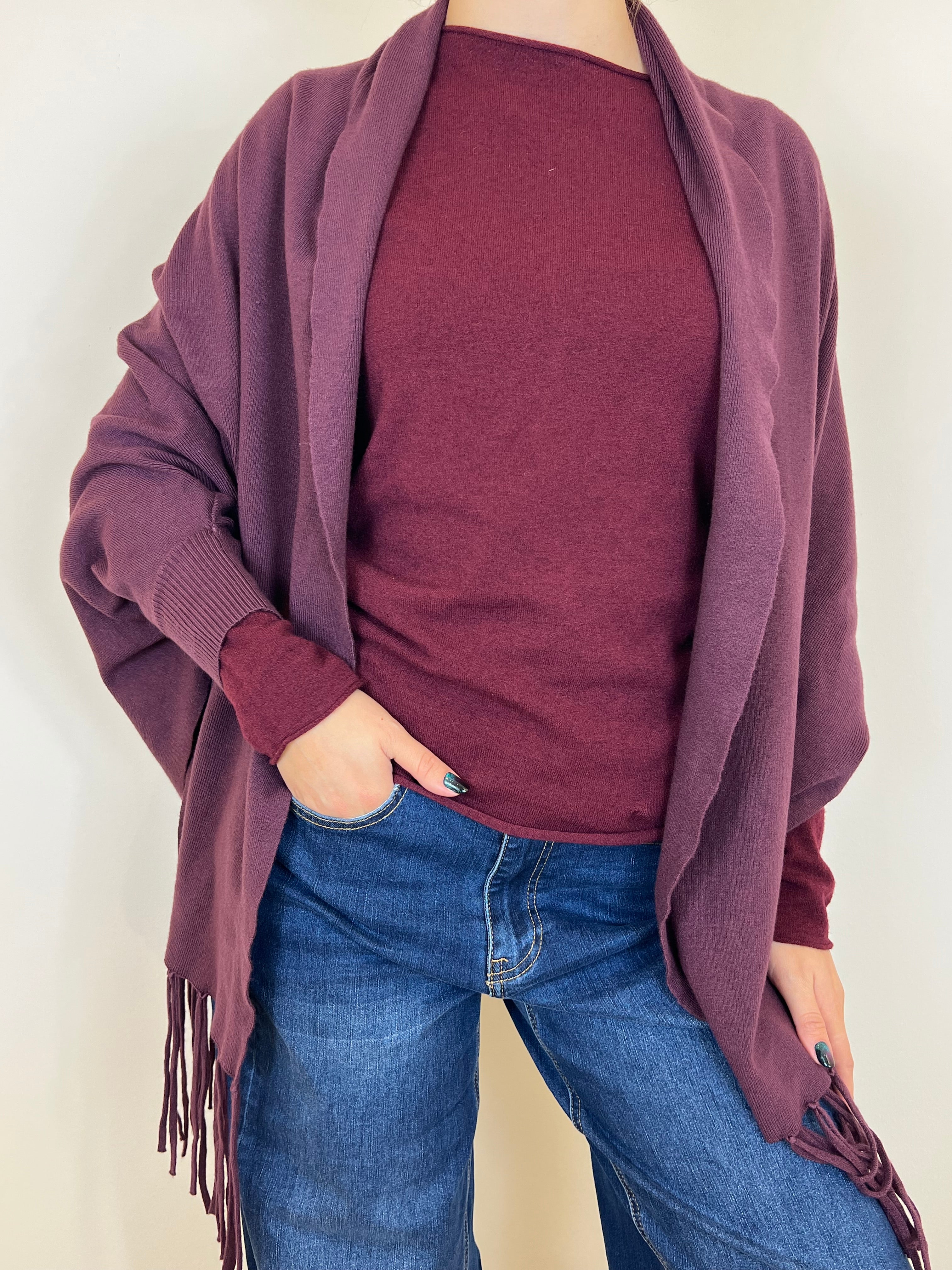 Susy mix cardigan blanca