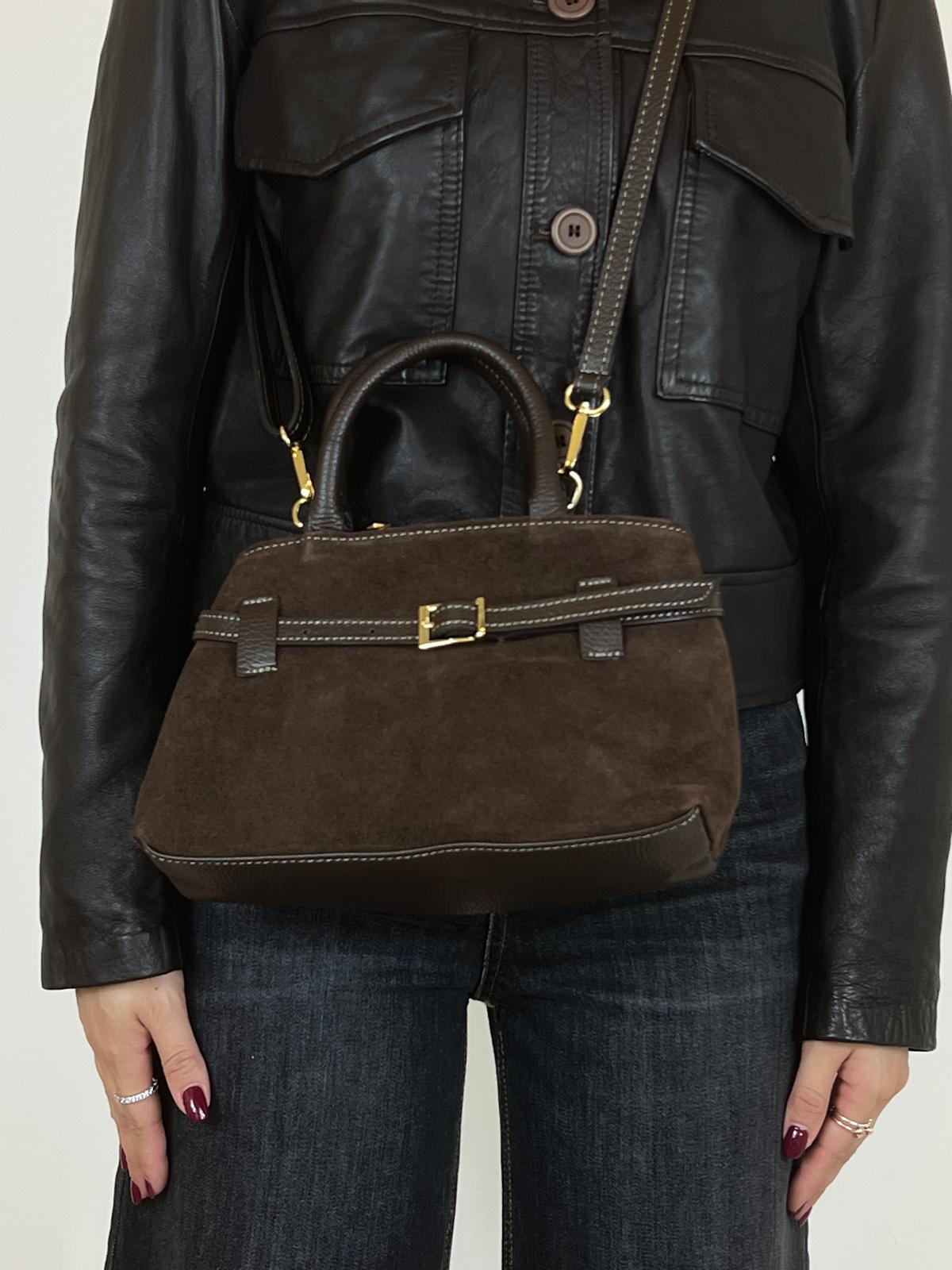 Borsa giulietta camoscio