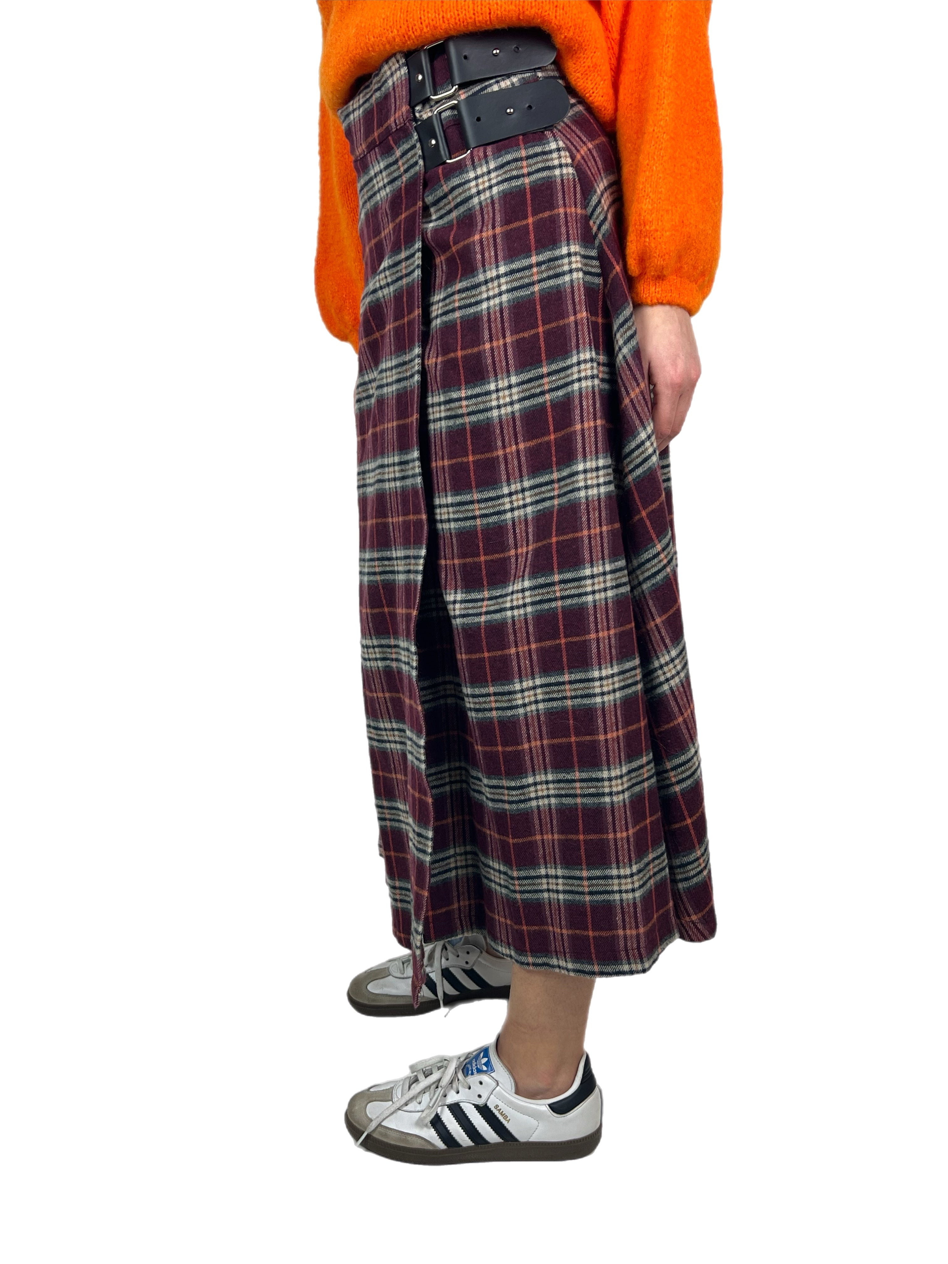 Matié gonna camy bordeaux