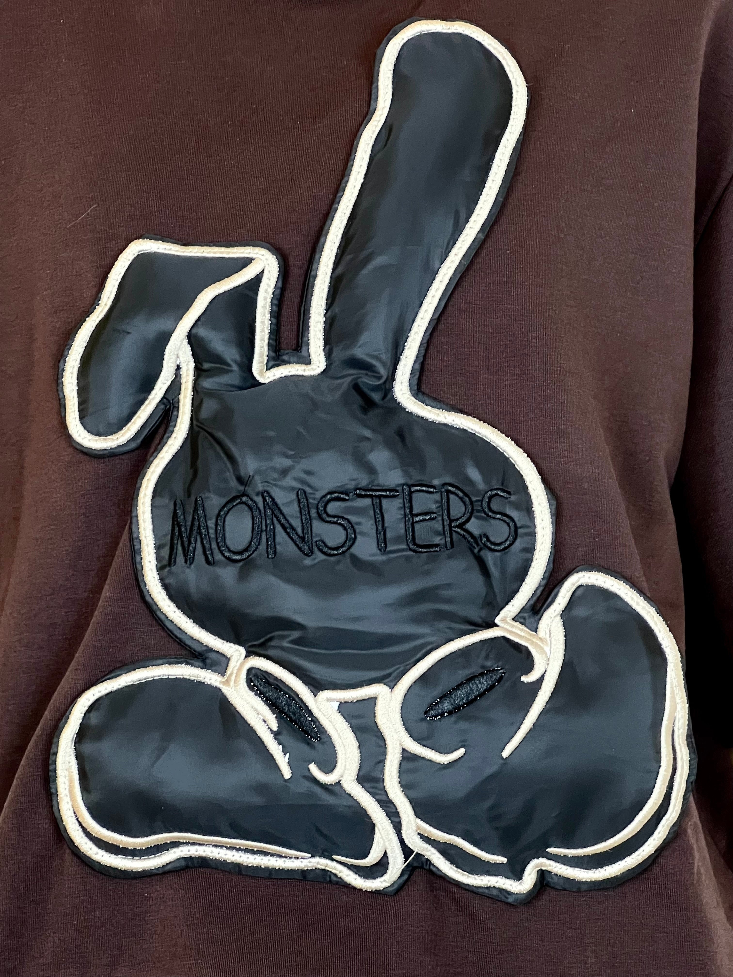 Susy Mix felpa monsters cioccolato