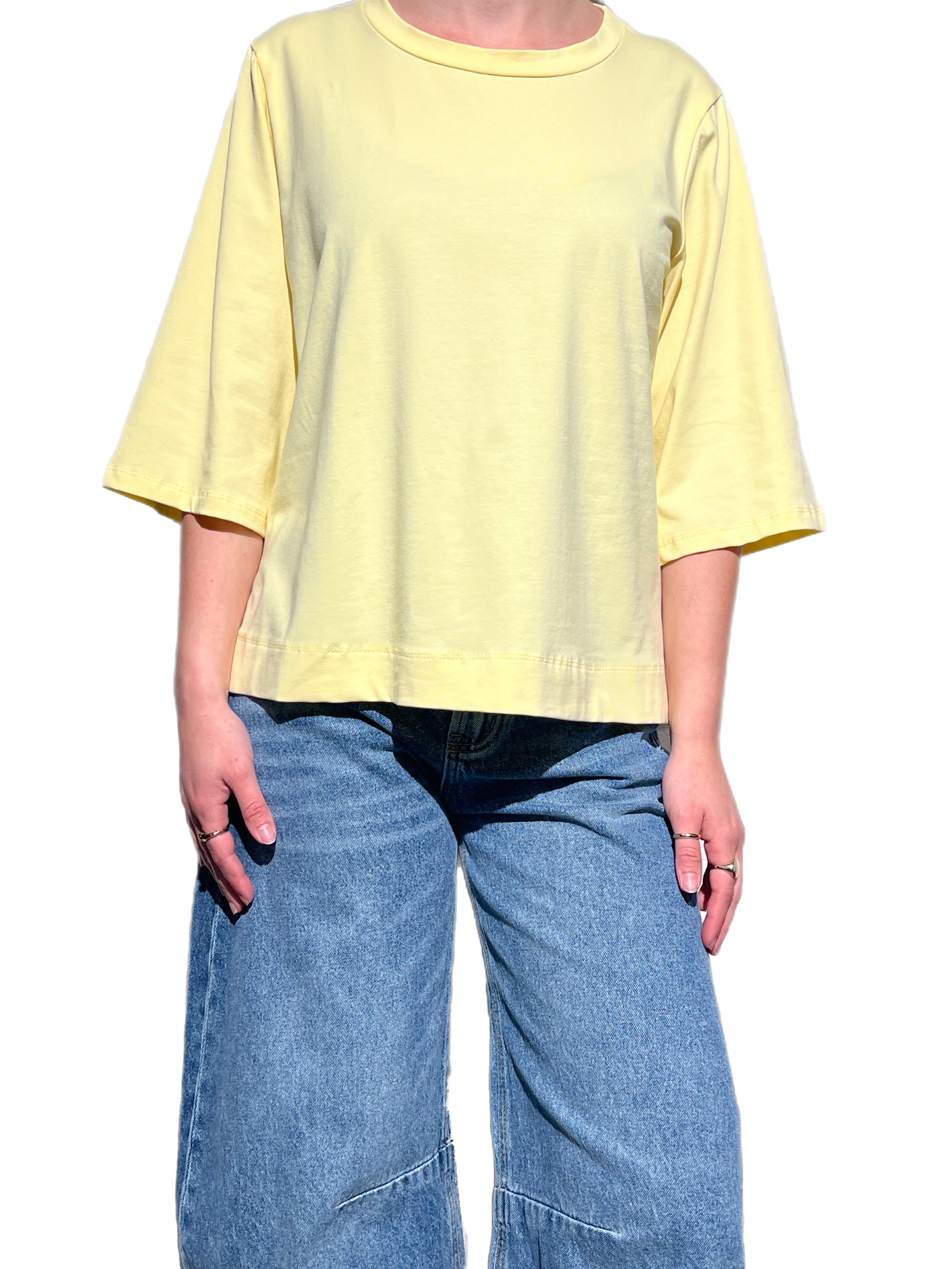 Matié t-shirt track limone