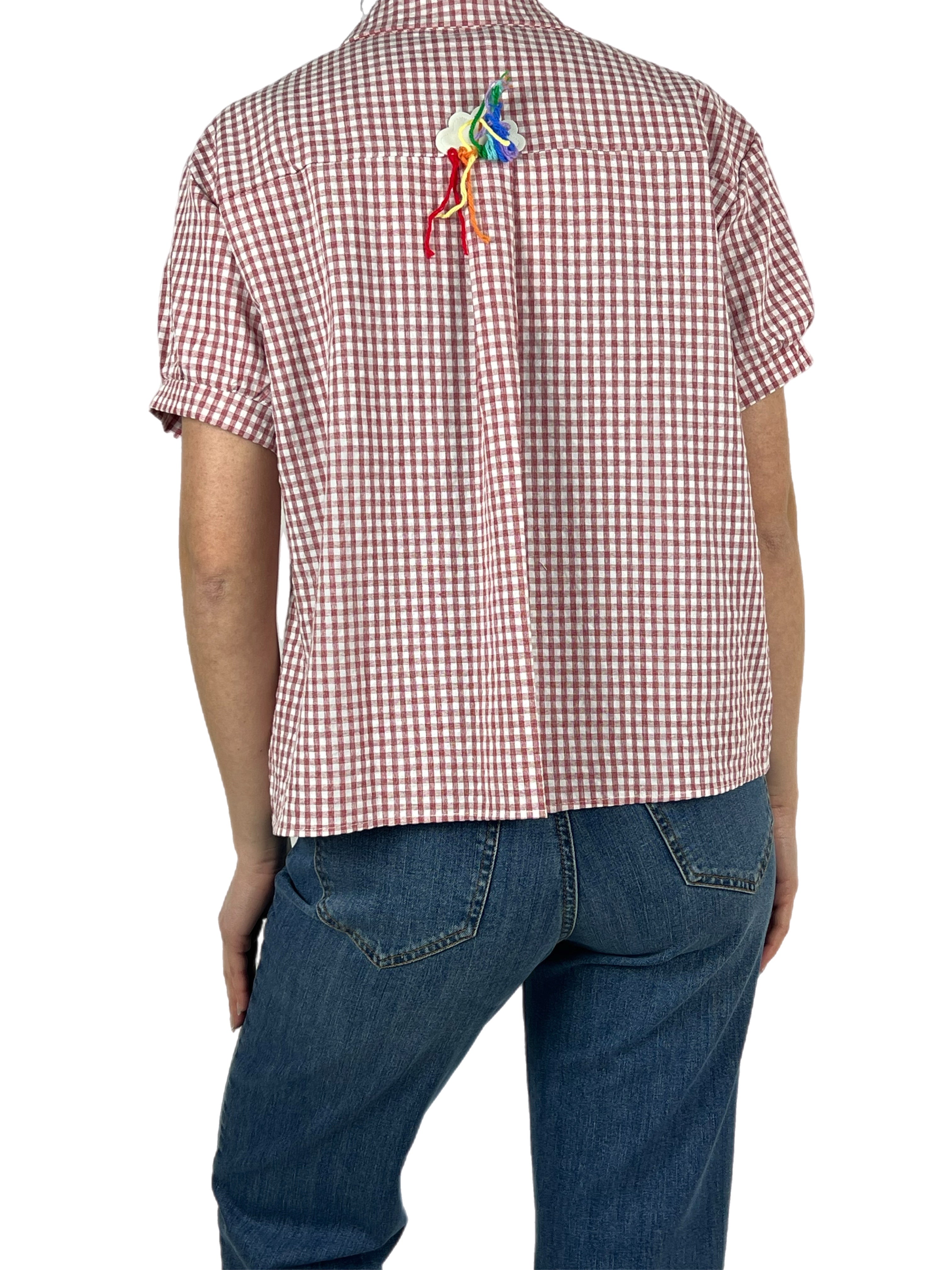 Matié camicia felce rosso