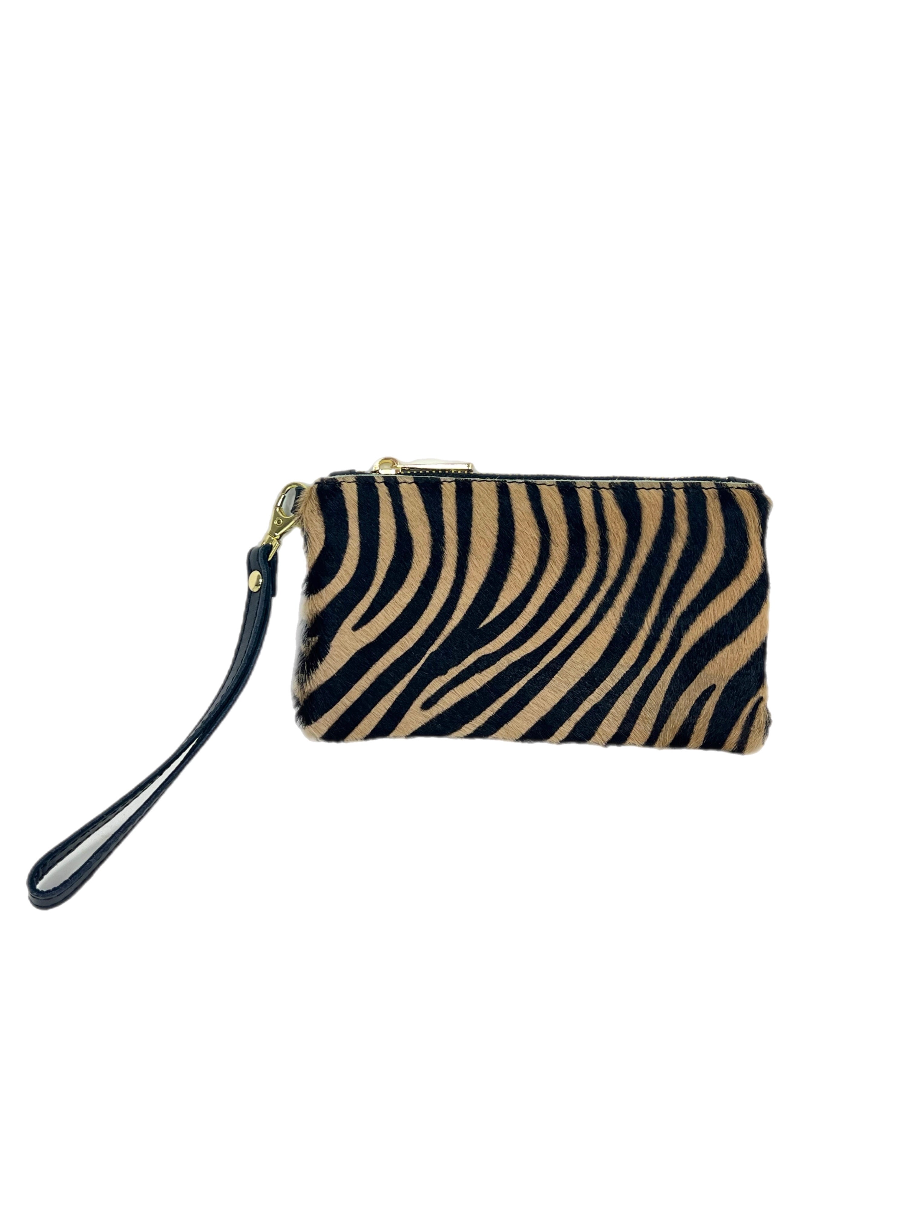 Matié portamonete lion zebrato