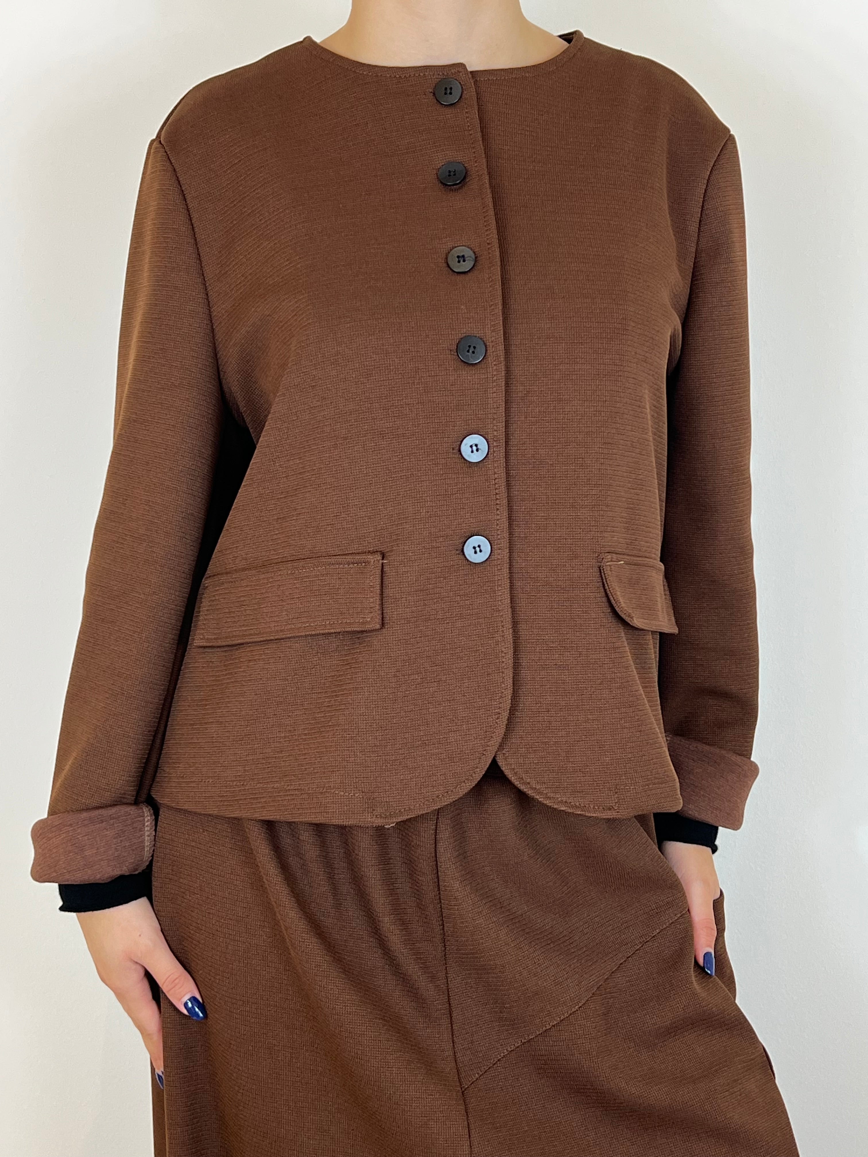 Matié giacca osaka tabacco