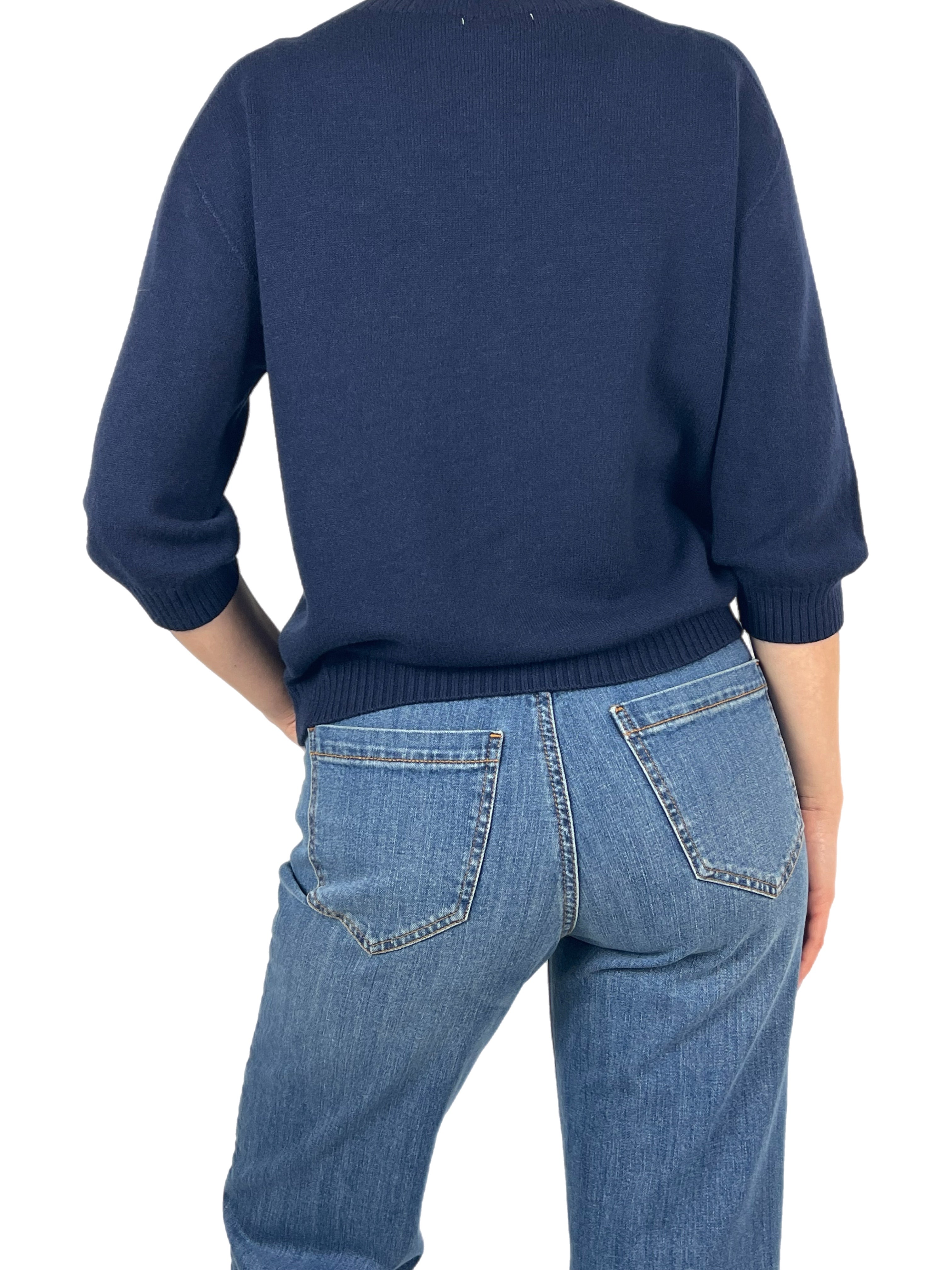 Matié maglia iris blu