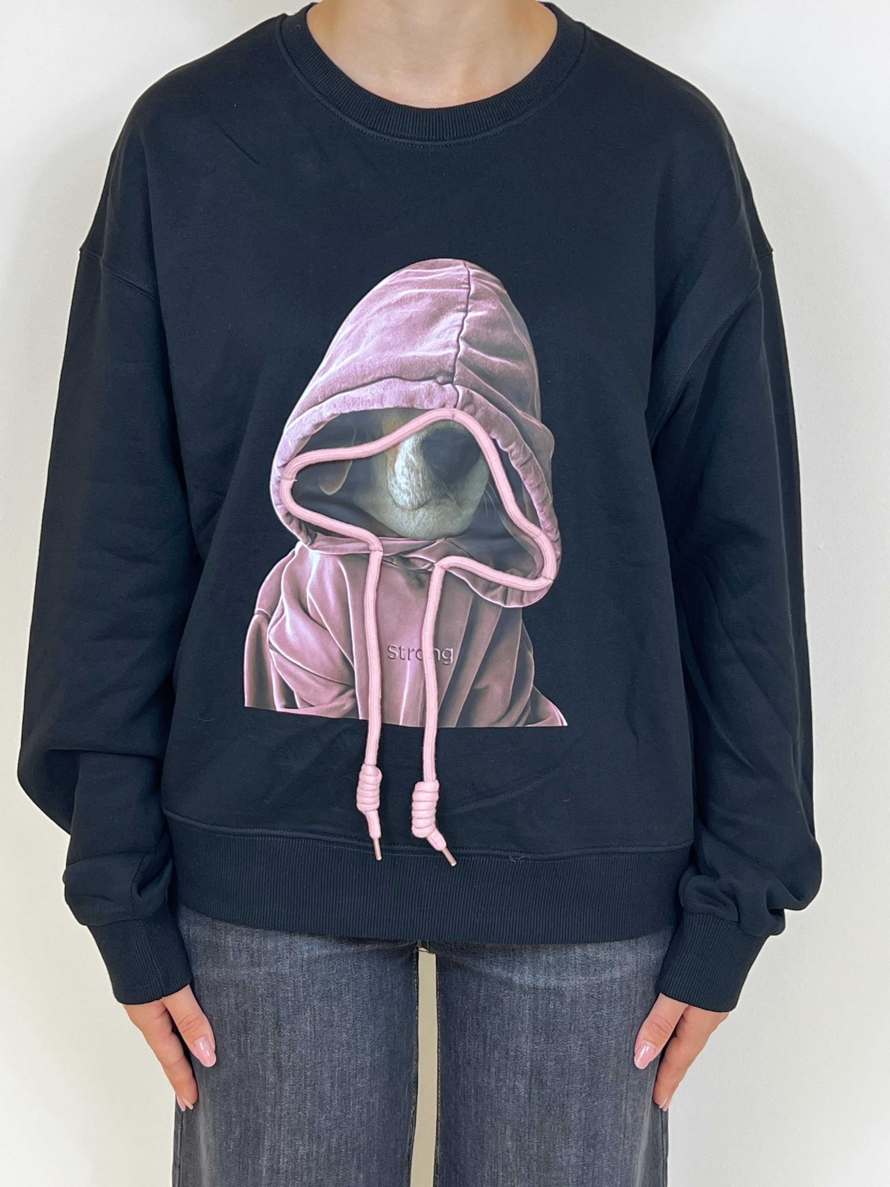 Matié felpa pink dog