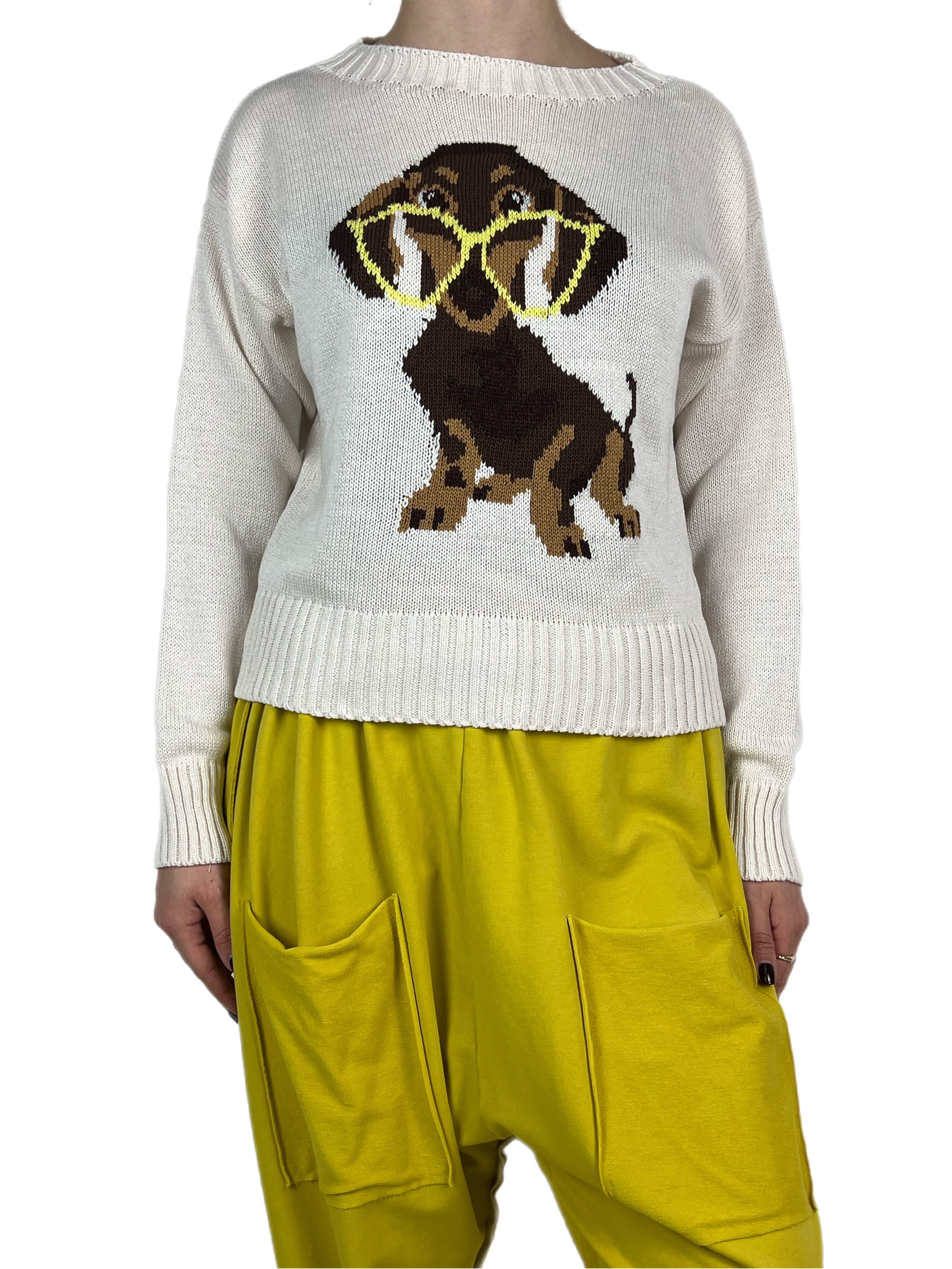 Matié maglia glass giallo