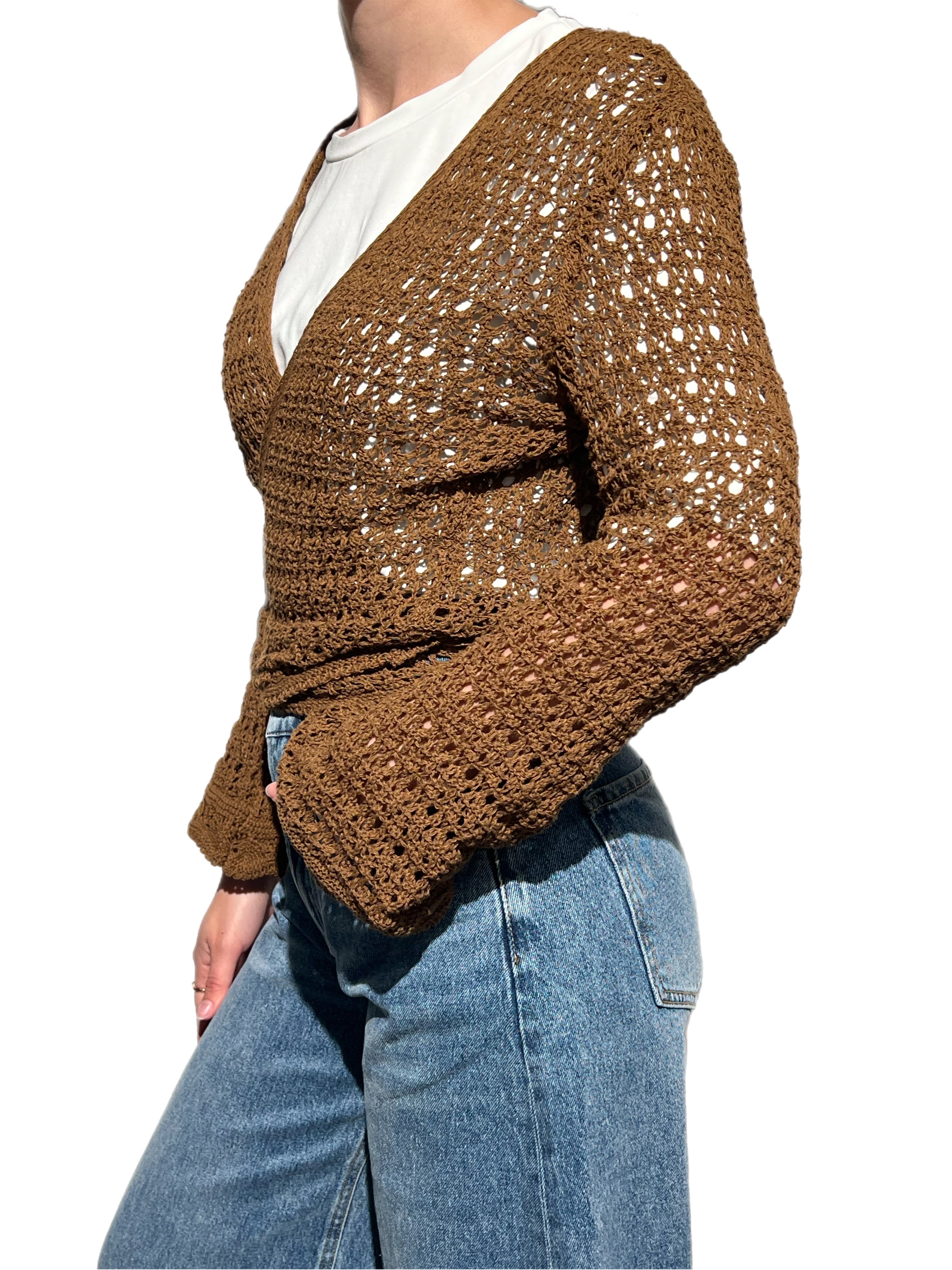Matié cardigan emerald tabacco