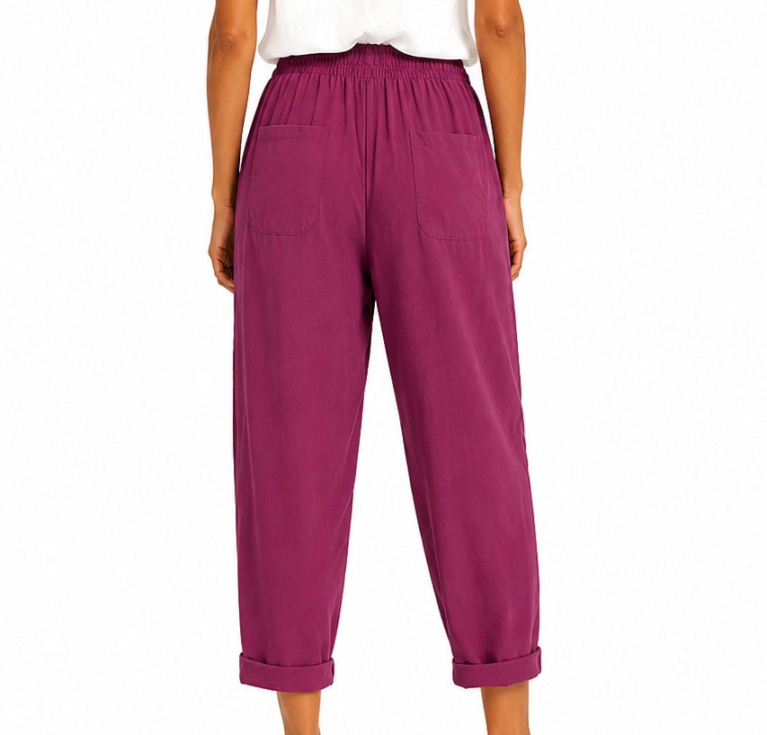 Matié pantalone carota prugna