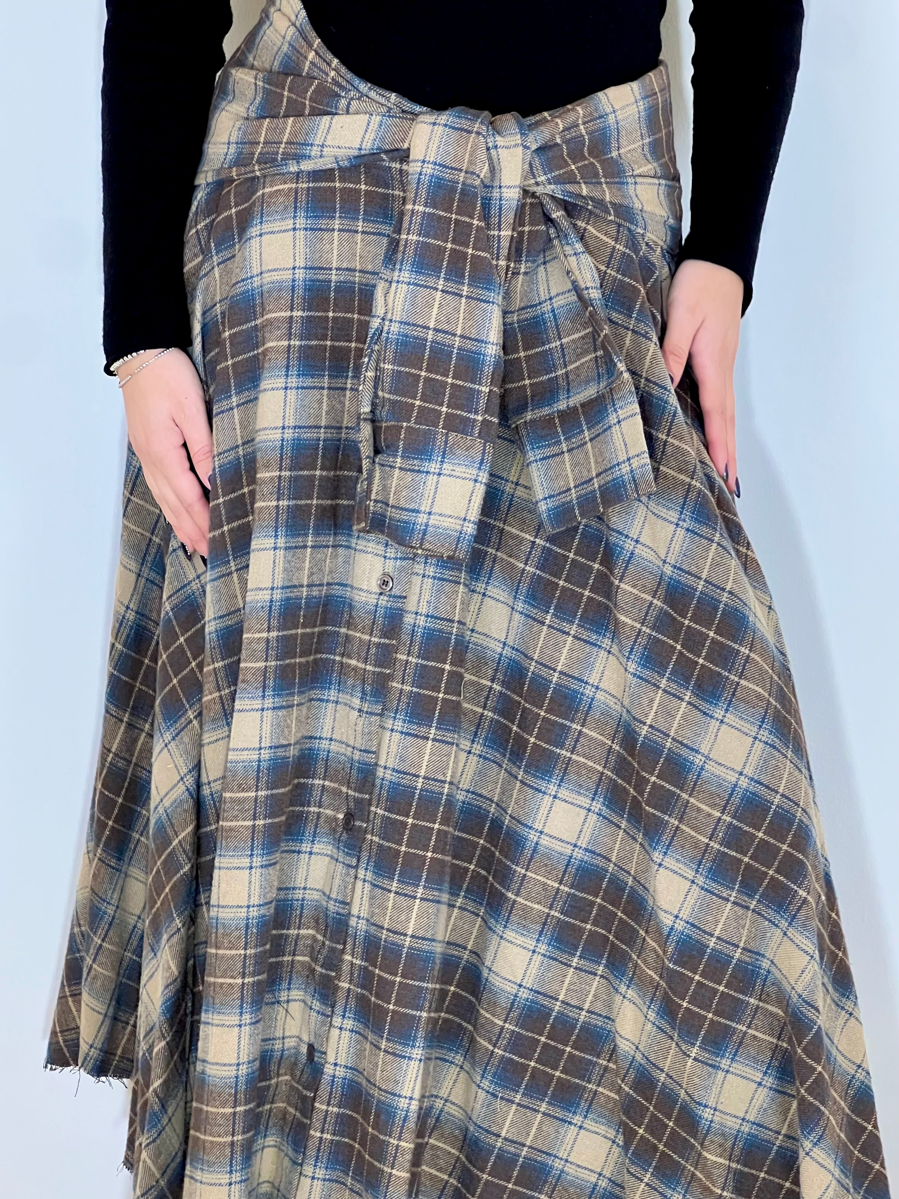 Matié gonna nora riga blu