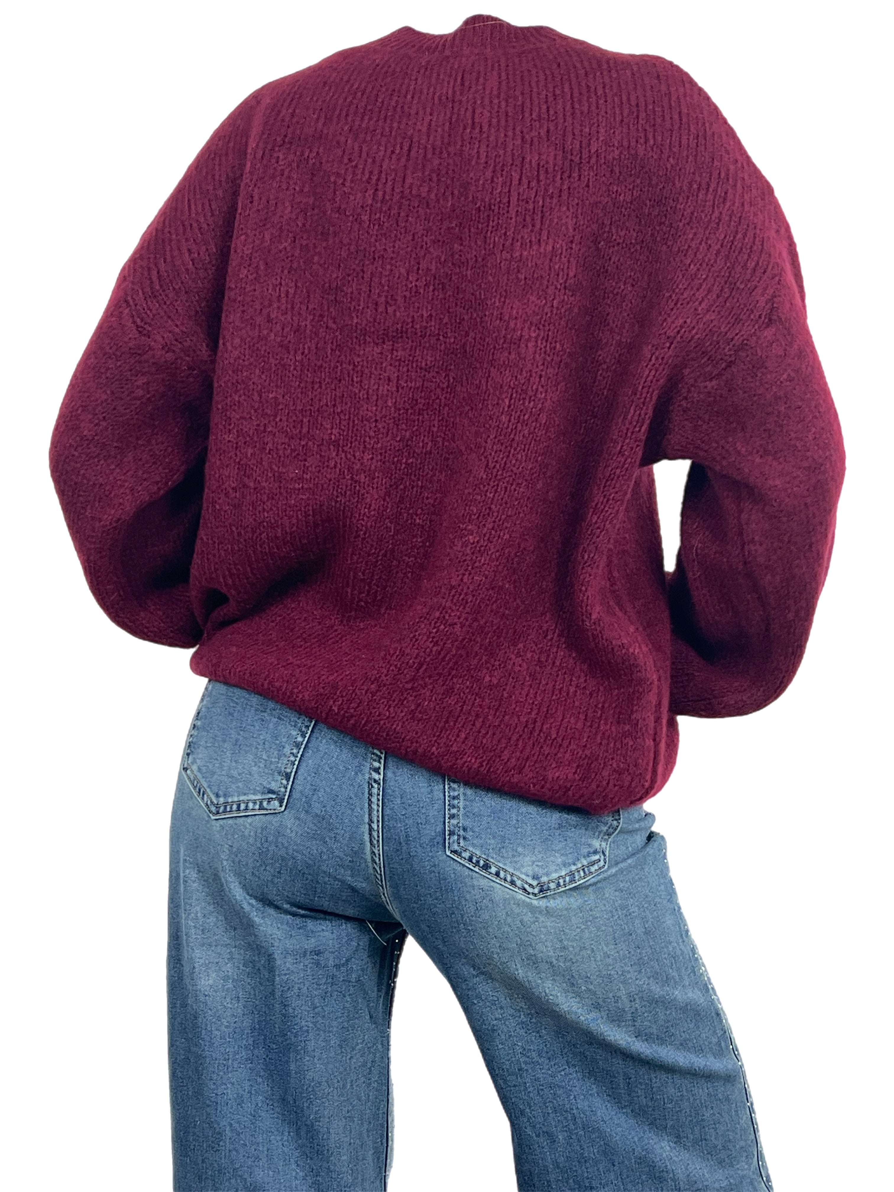 Matié maglia lea bordeaux