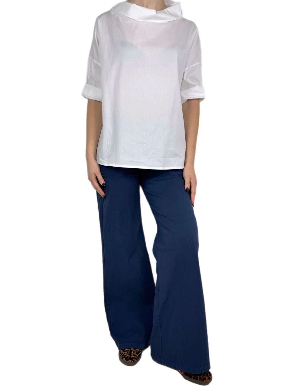 Matié pantalone layer blu