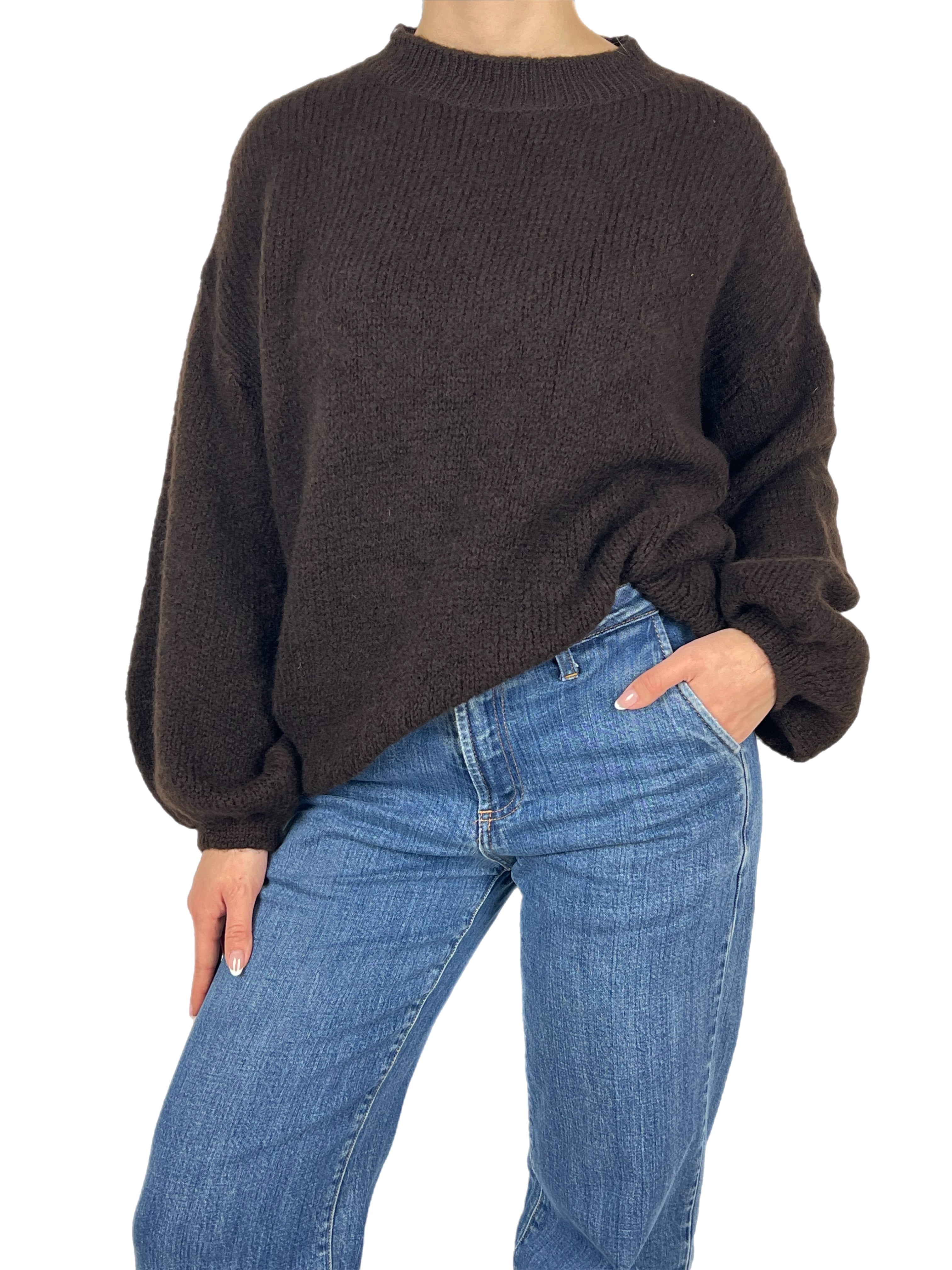 Matié maglia sara cioccolato