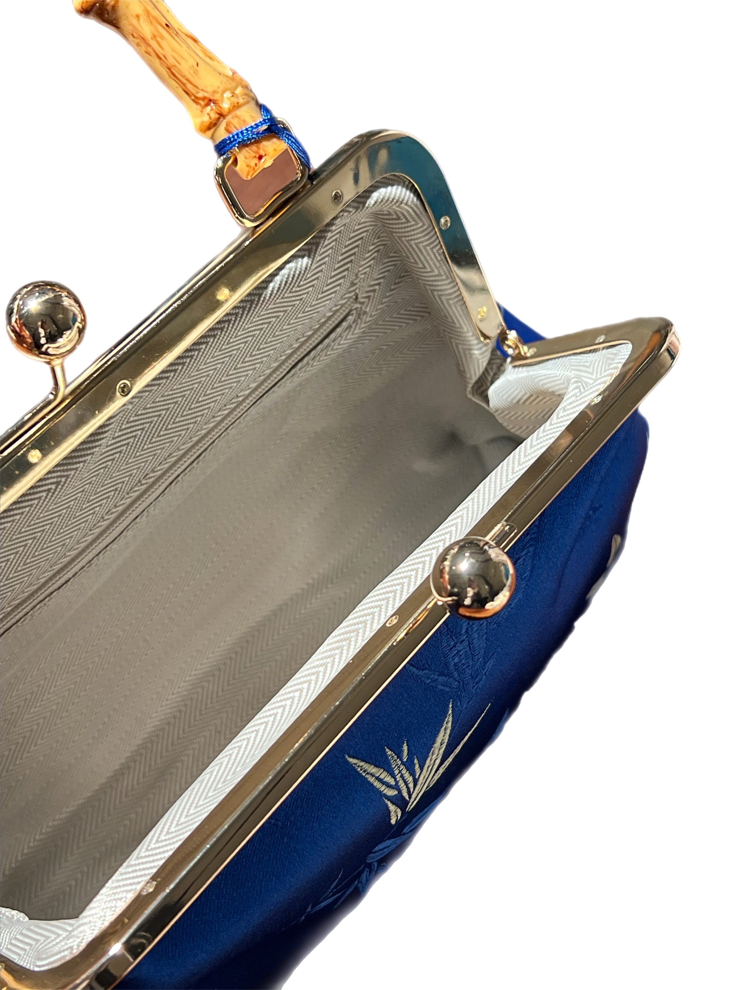 Matié borsa bambù blu