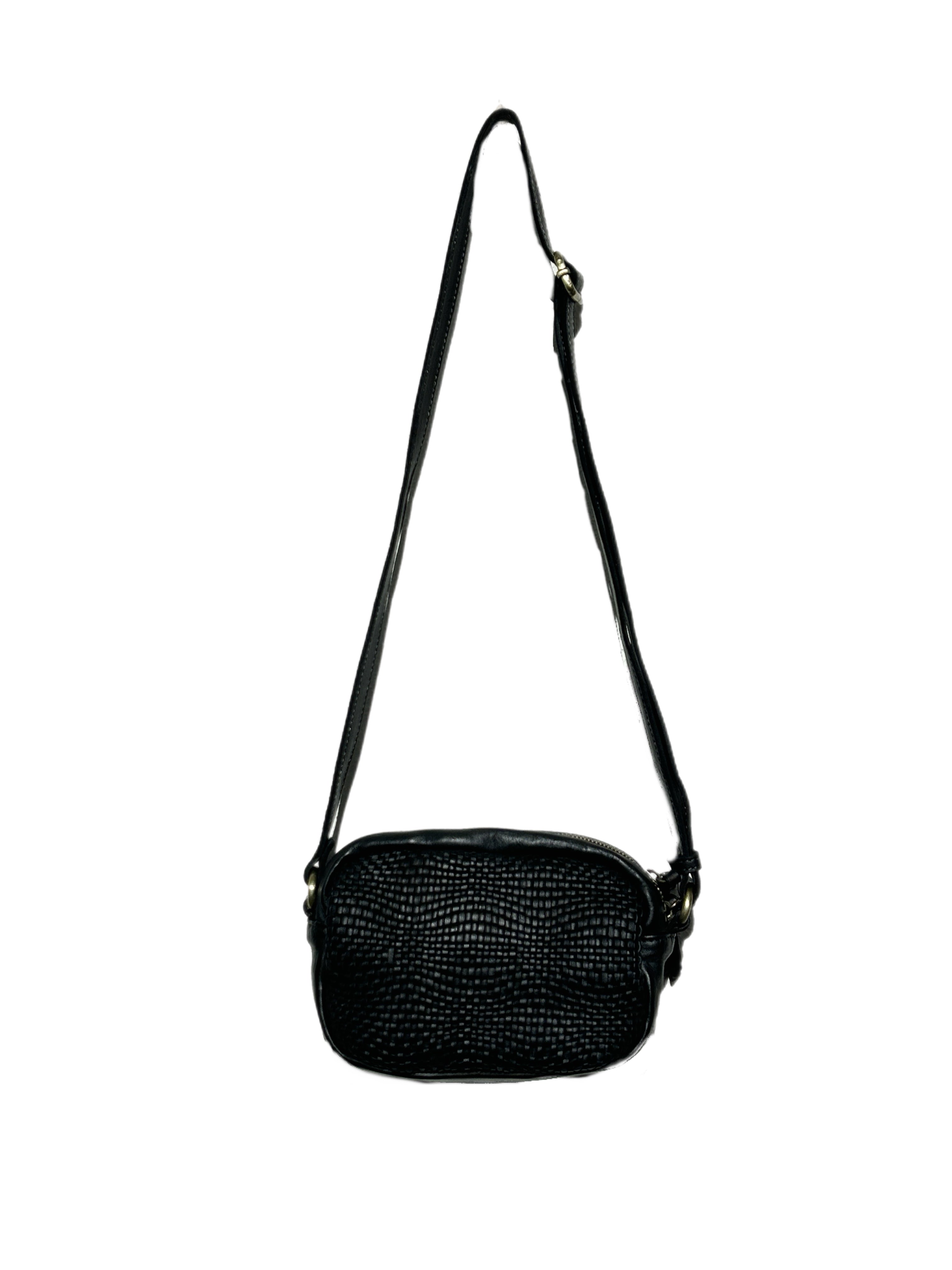 Matié borsa pelle Venere nero