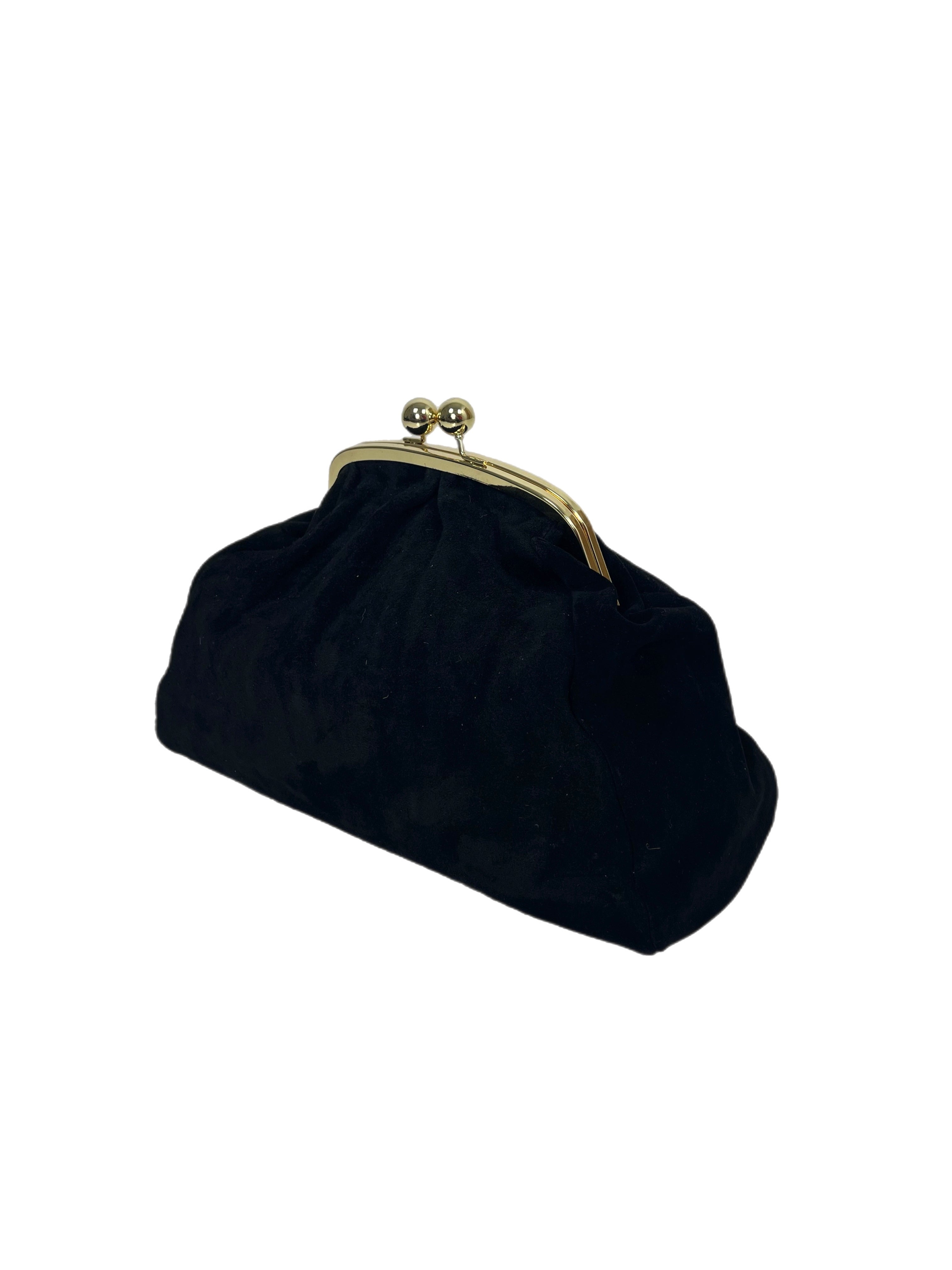 Matié borsa agnese camoscio nero