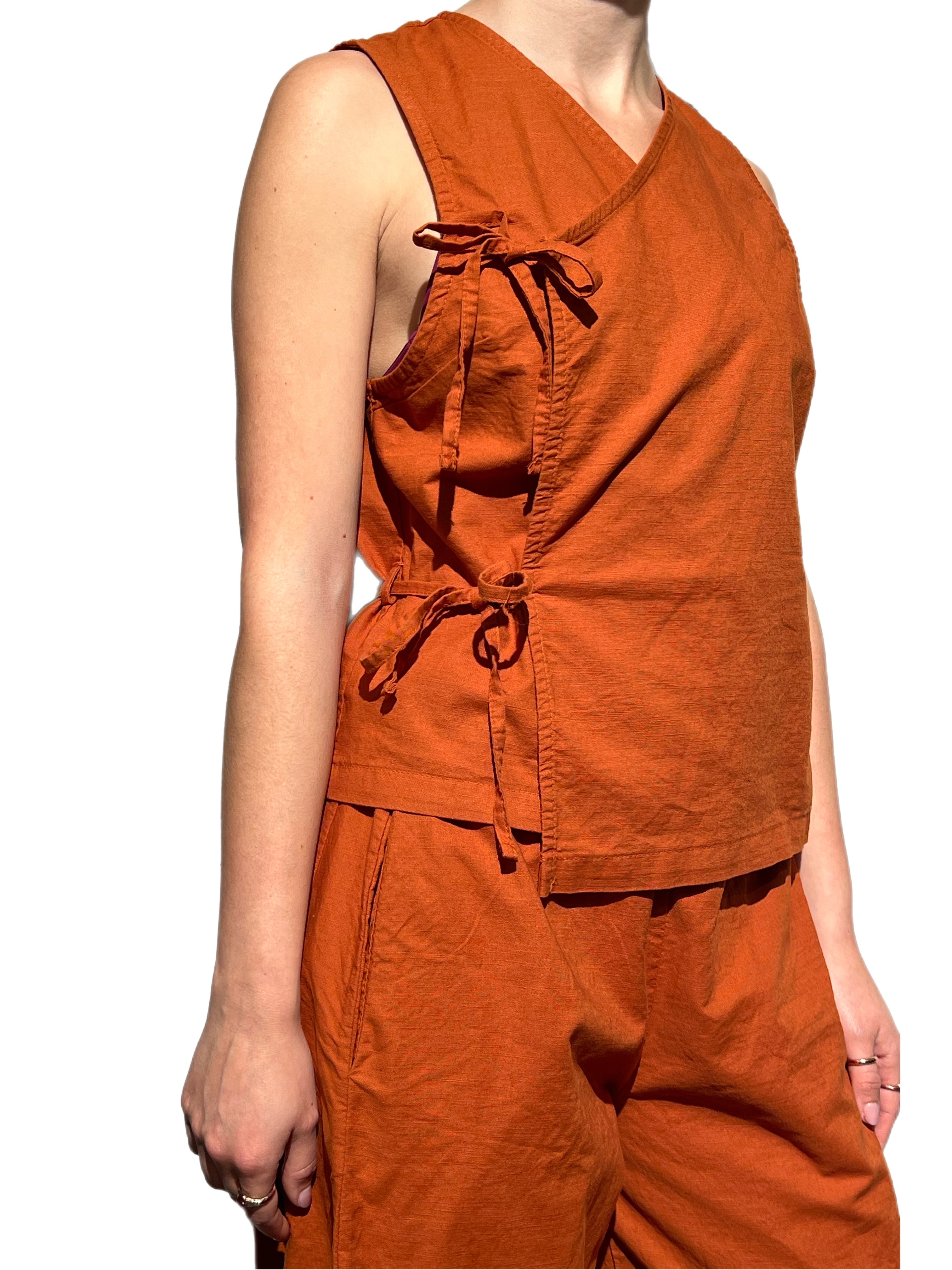 Matié gilet Bali arancio