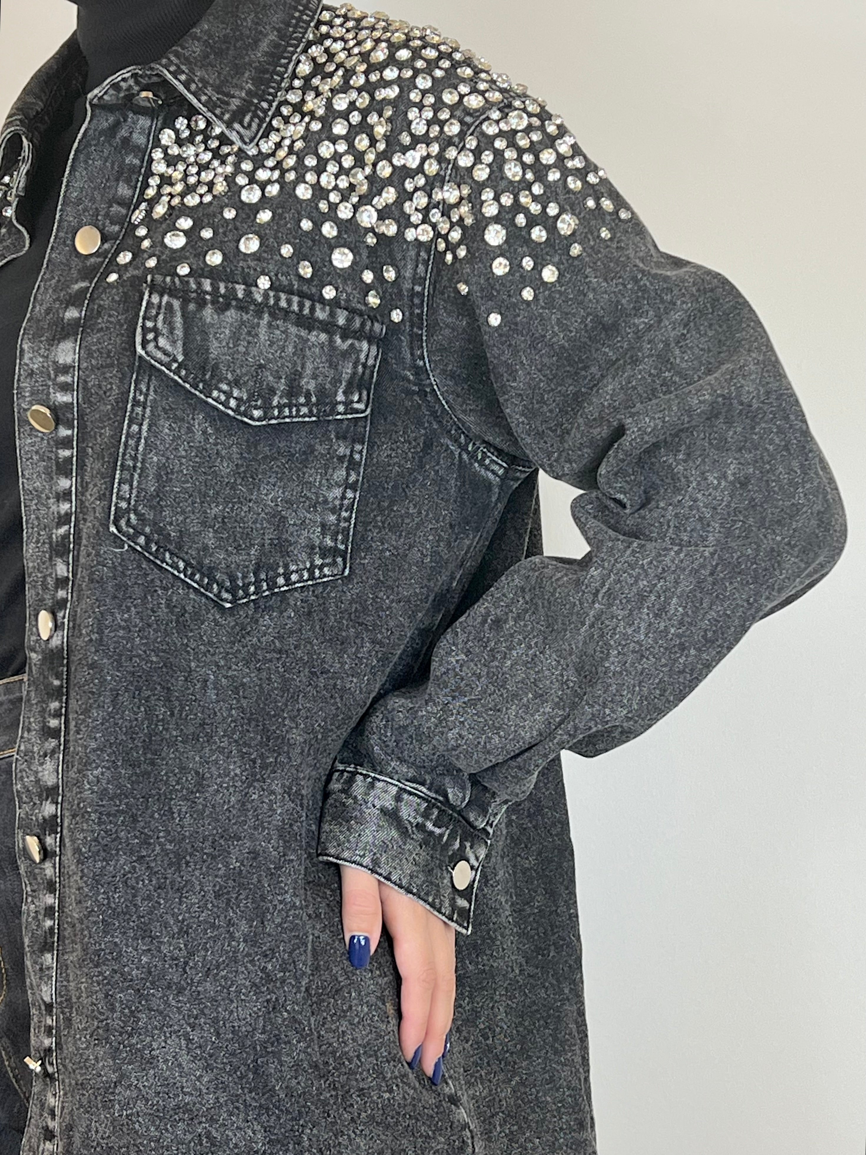 Susy Mix camicia strass