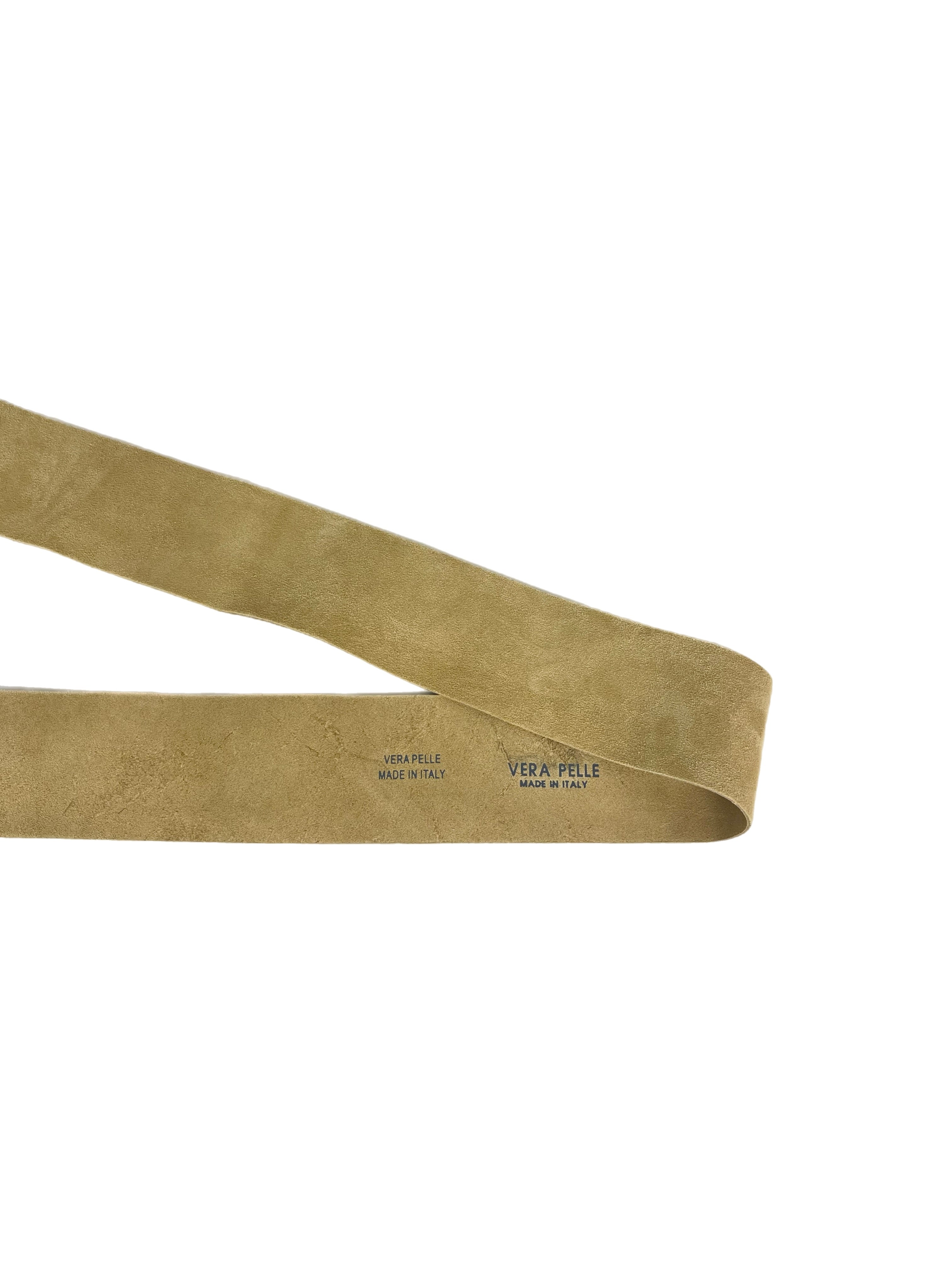 Matié cintura camoscio heritage beige
