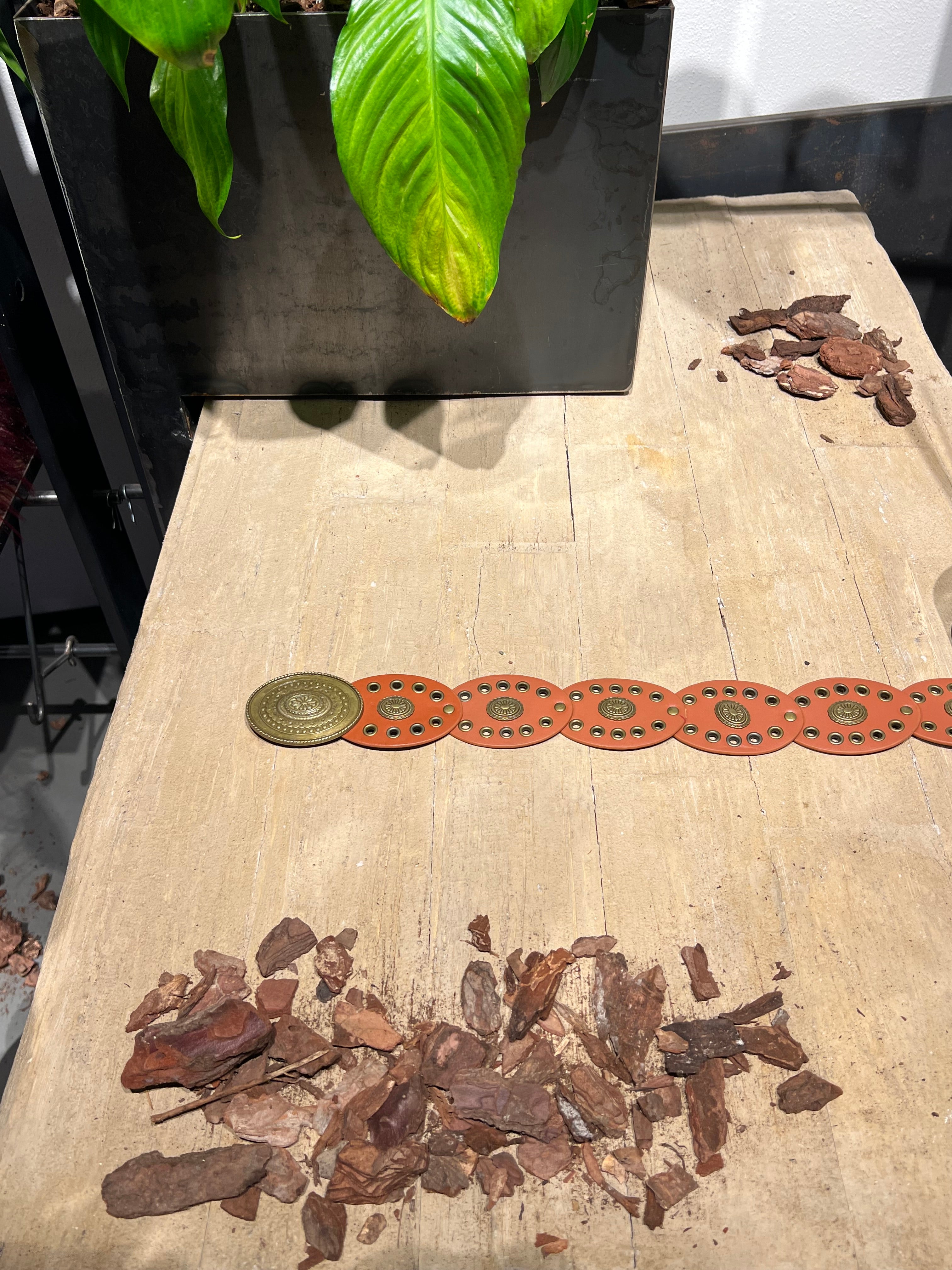 Matié cintura pelle Colorado cuoio