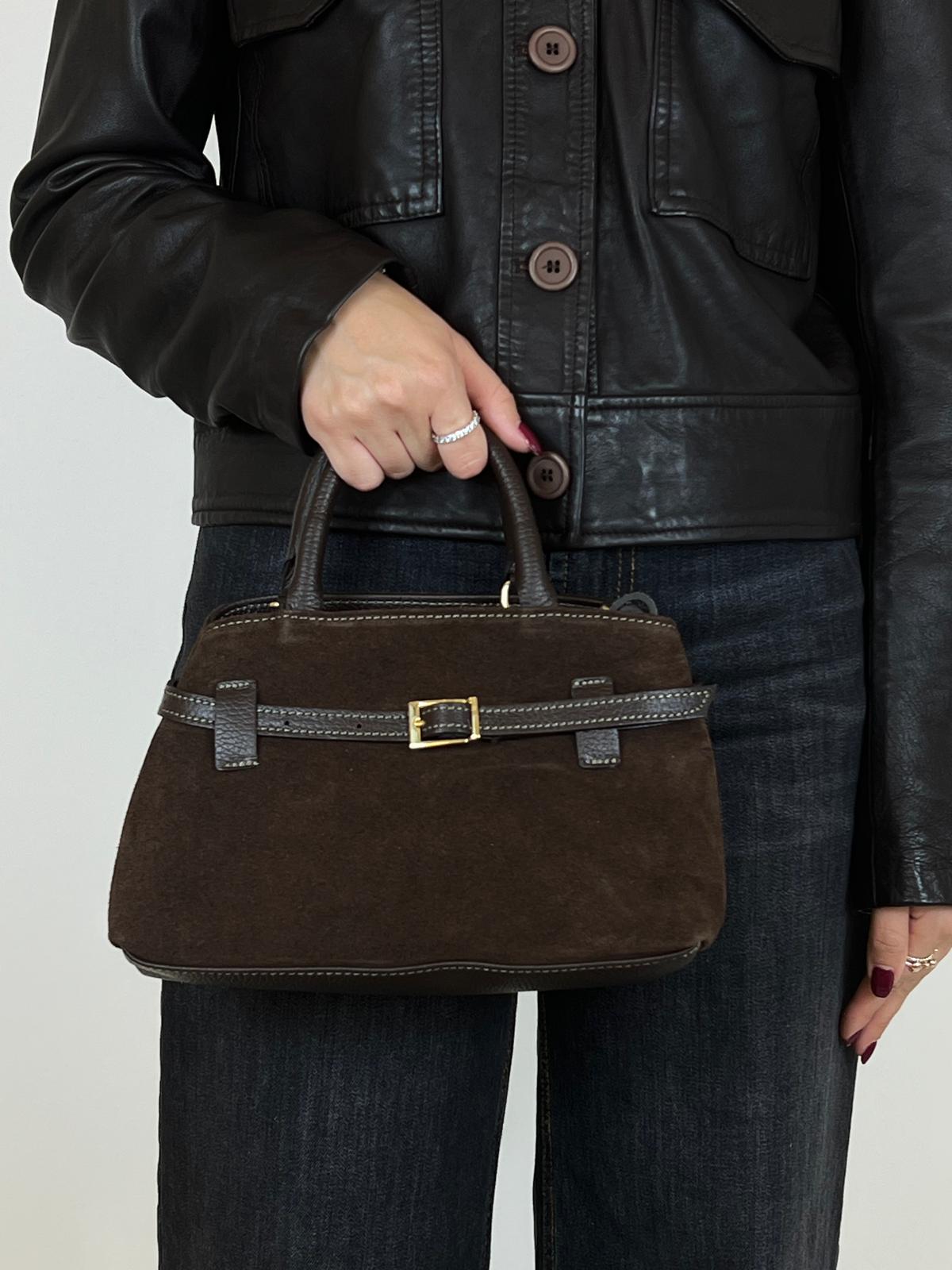 Borsa giulietta camoscio