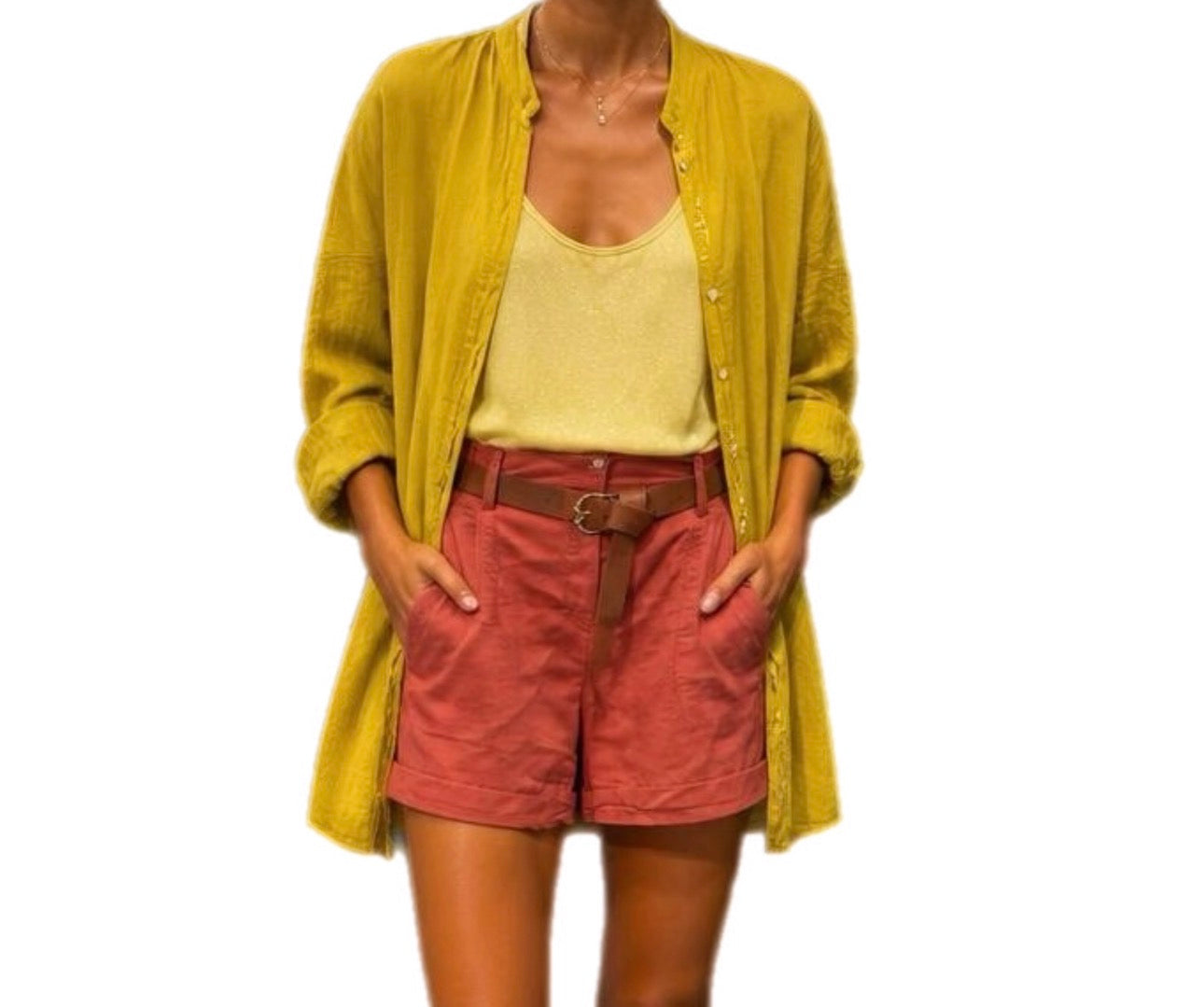 Matié camicia Fiona olio