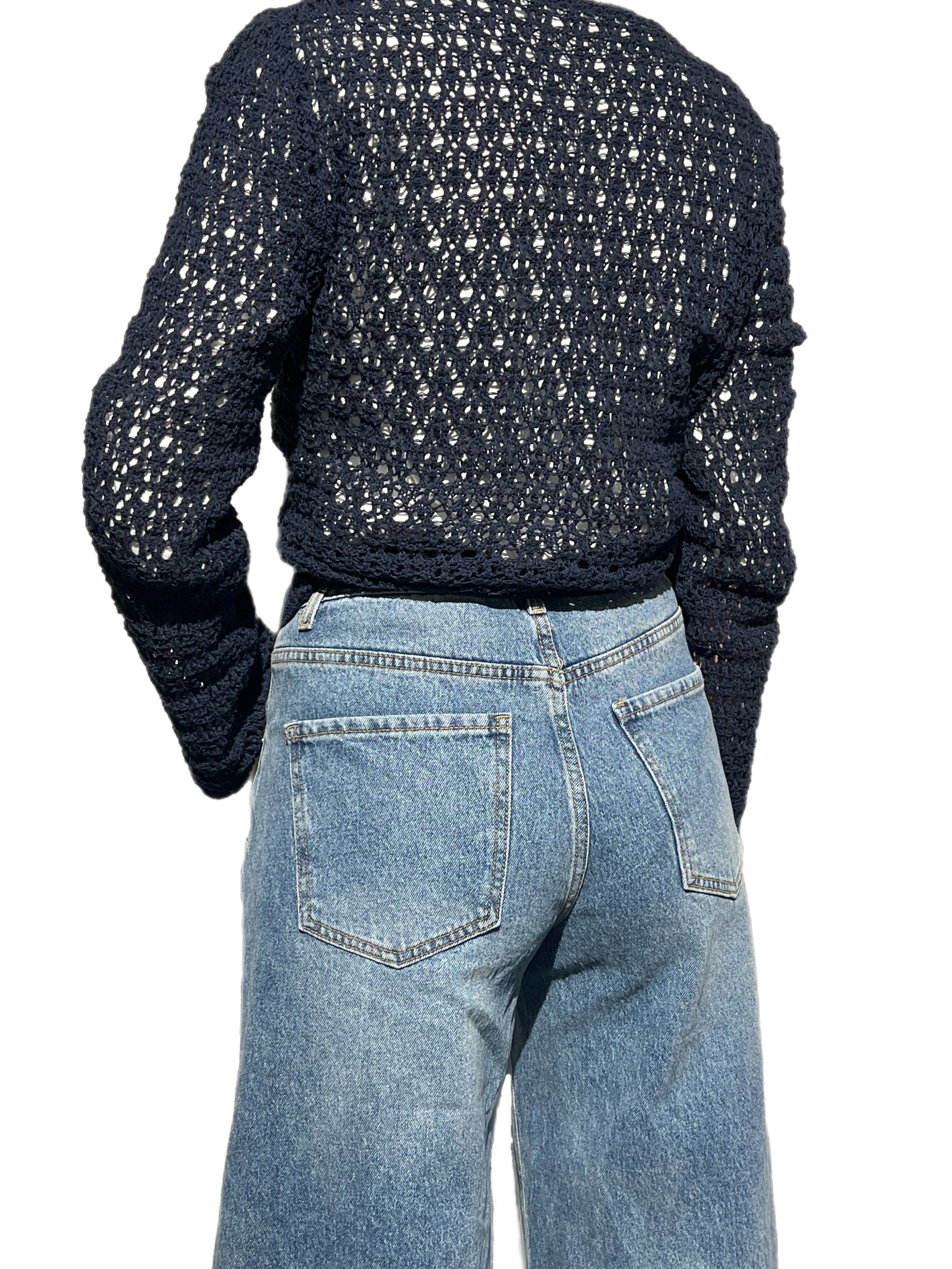 Matié cardigan emerald blu