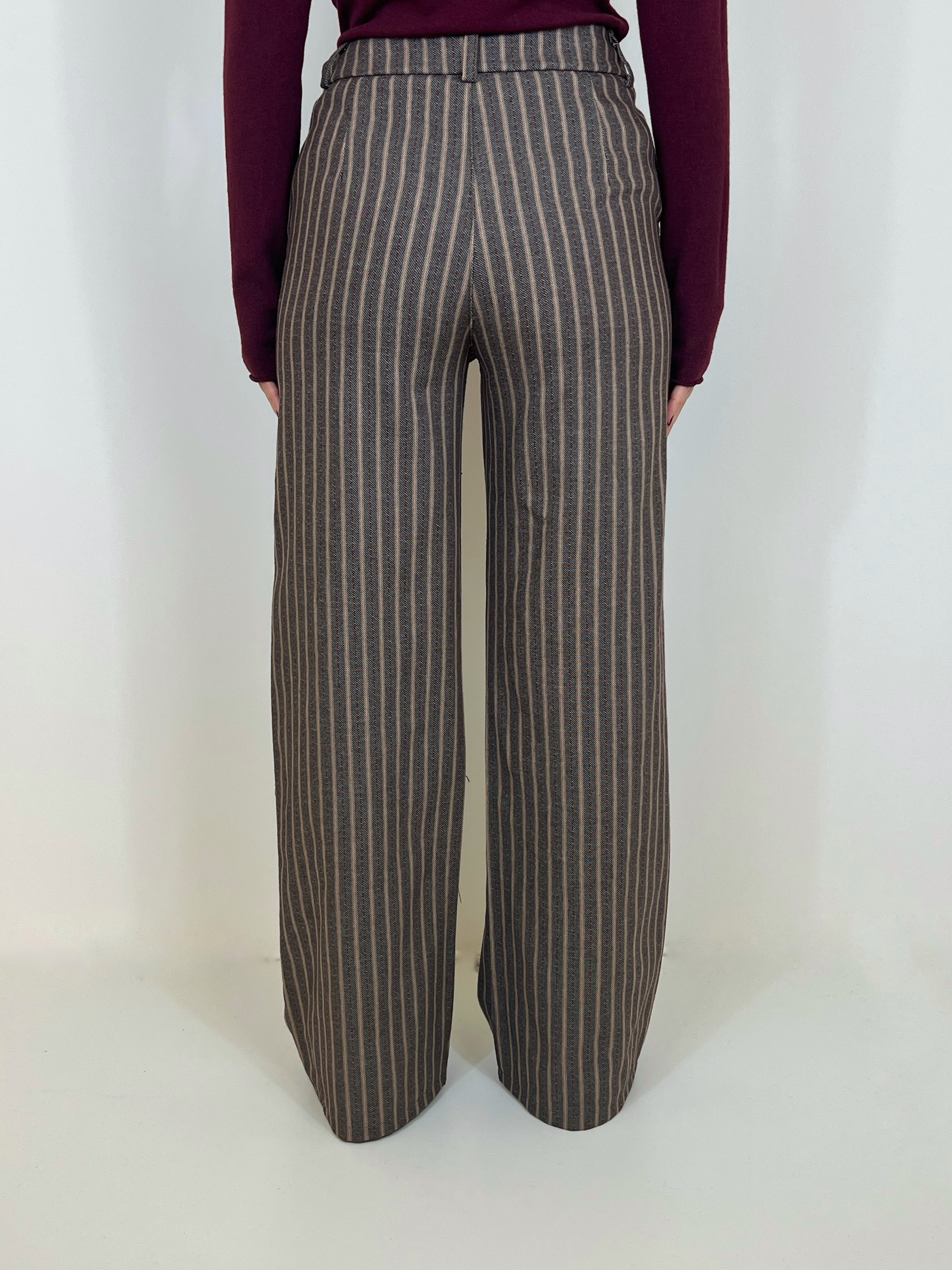 Matié pantalone gessato