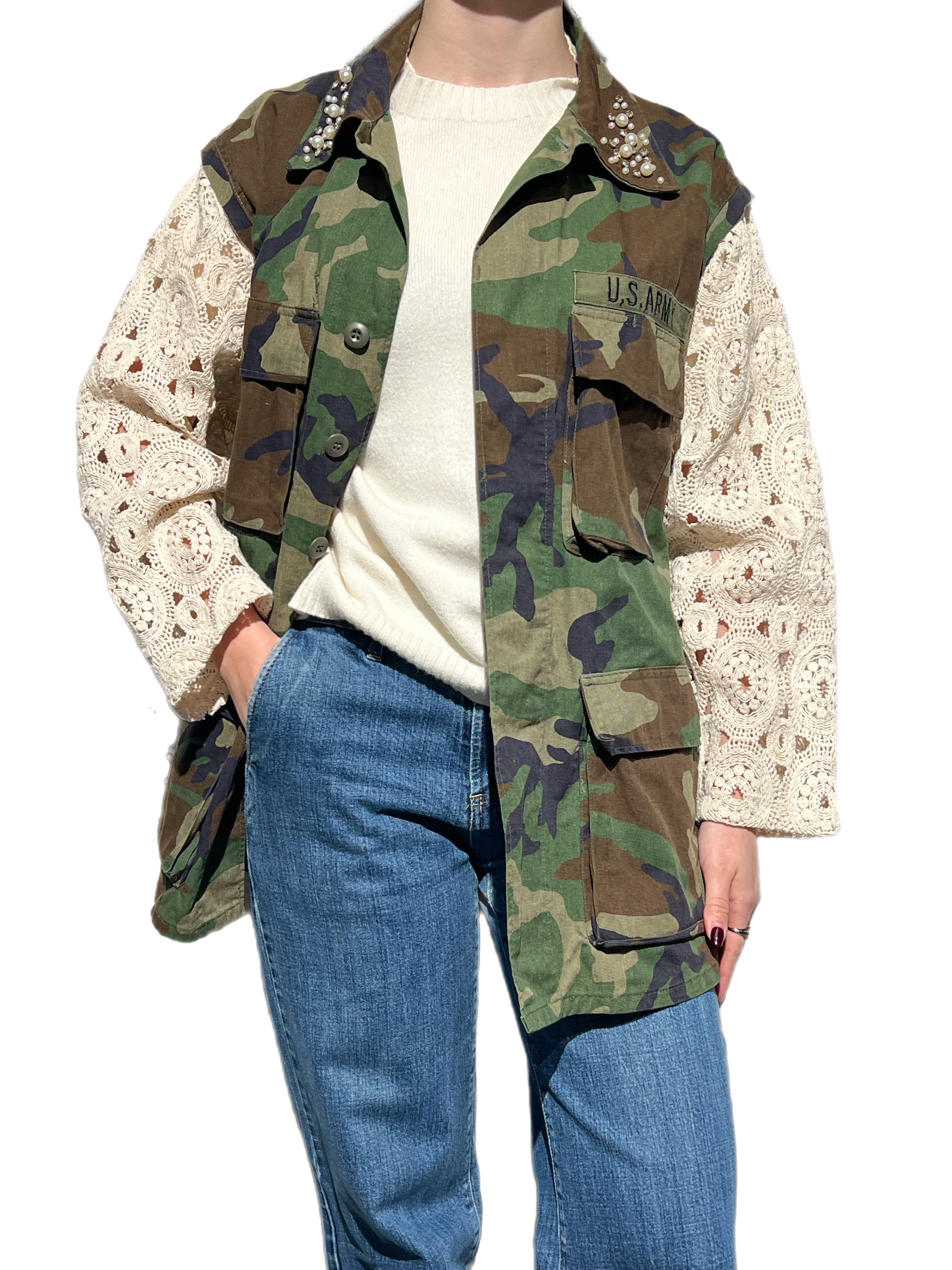 Streghe giacca army