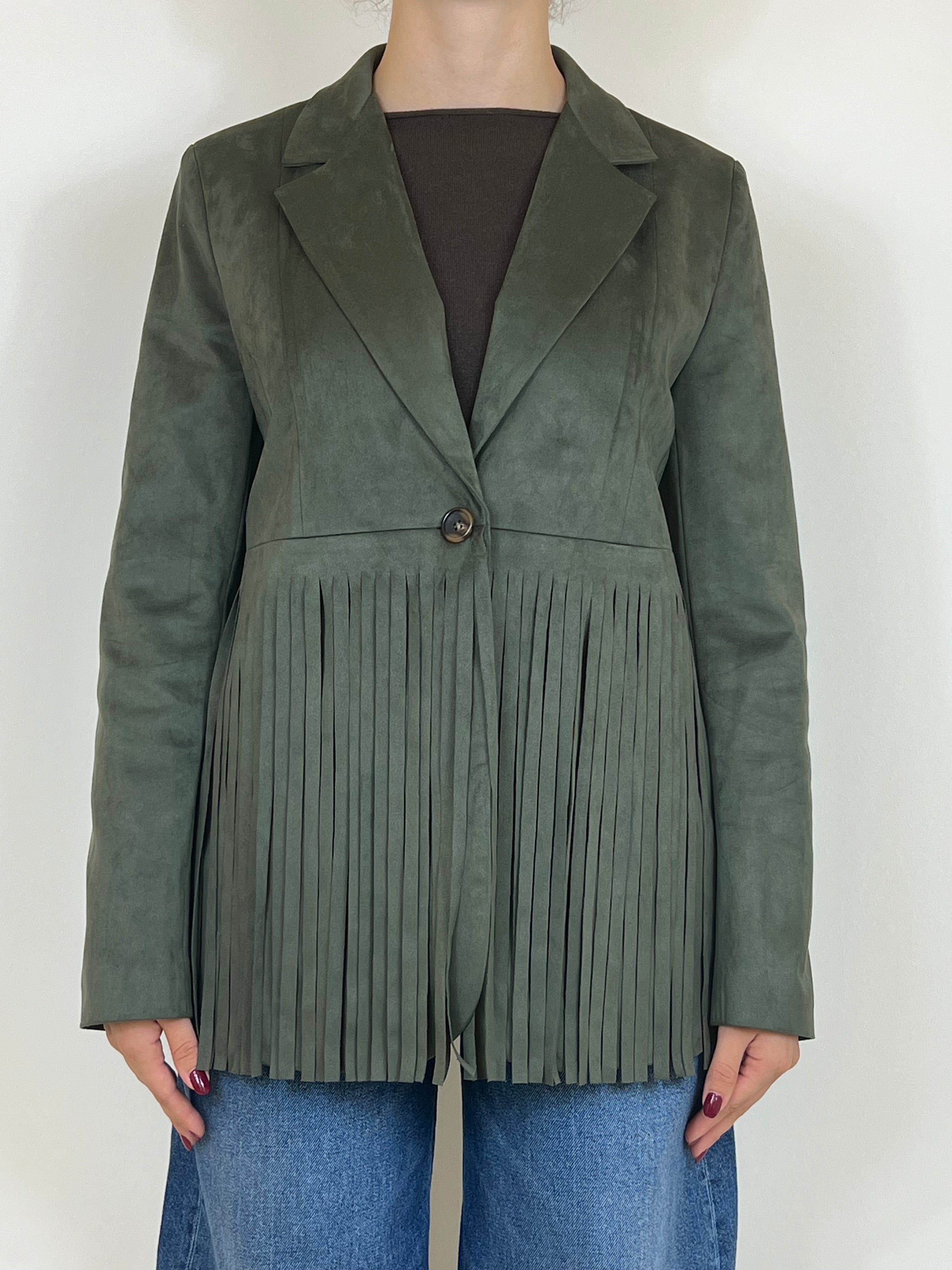 Susy Mix giacca frange