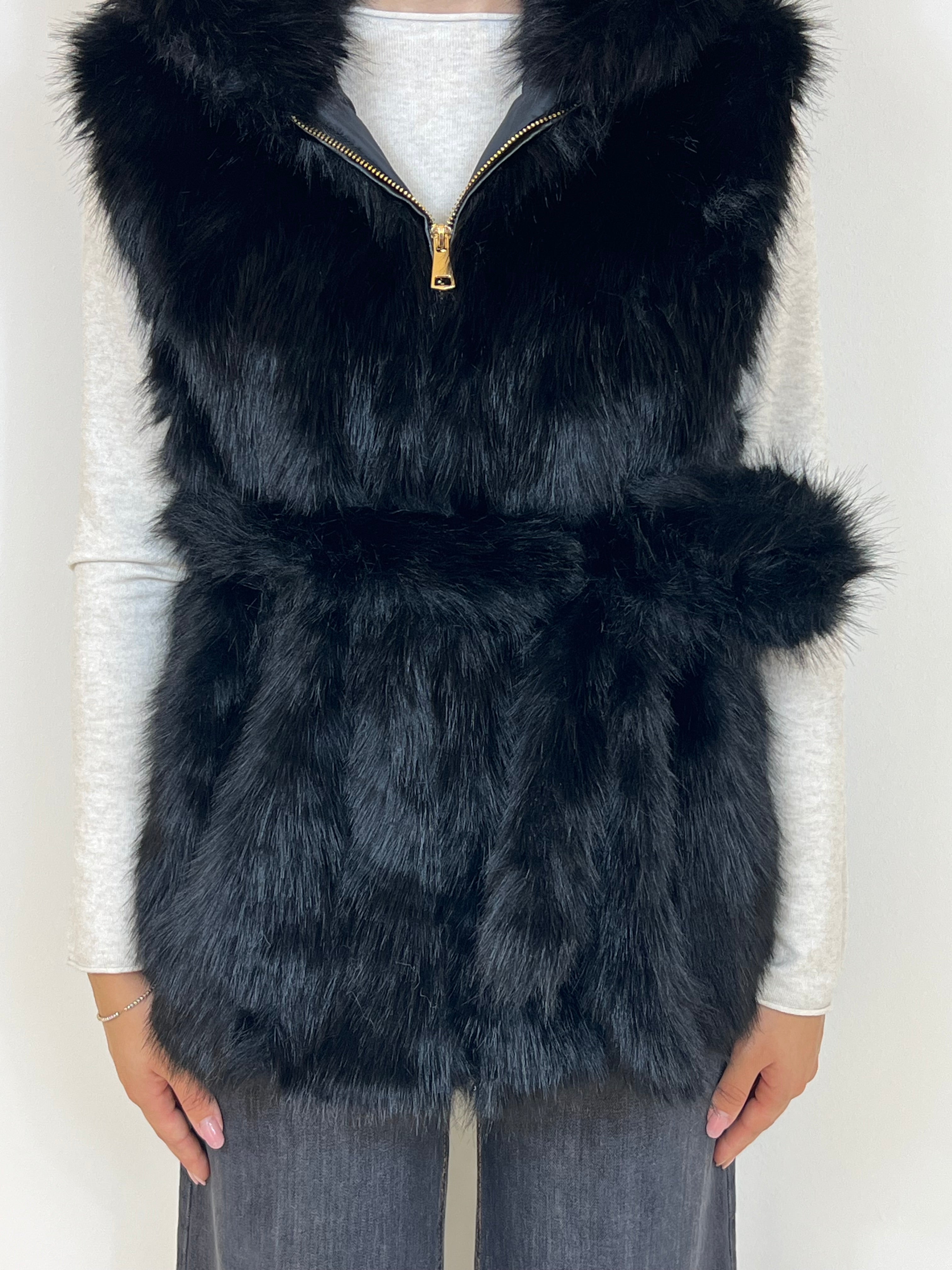 Matié ecopelliccia smanicata