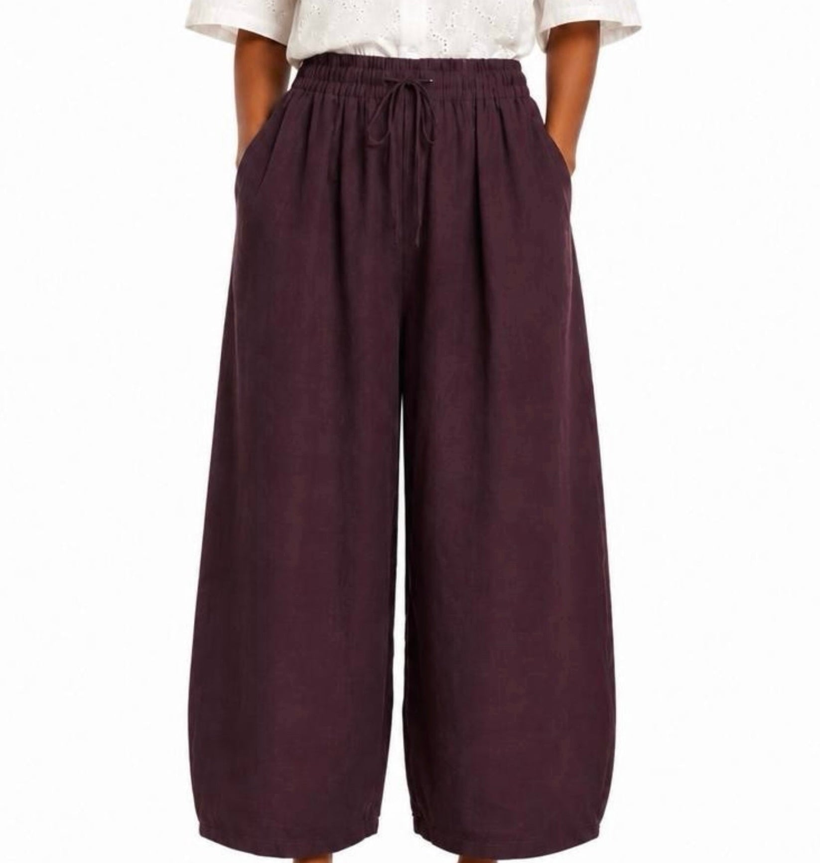 Matié Pantalone baloon Lavinia prugna