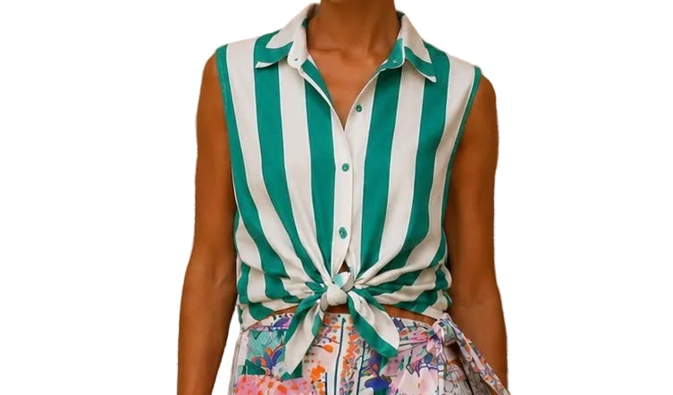 Susy mix camicia fly verde
