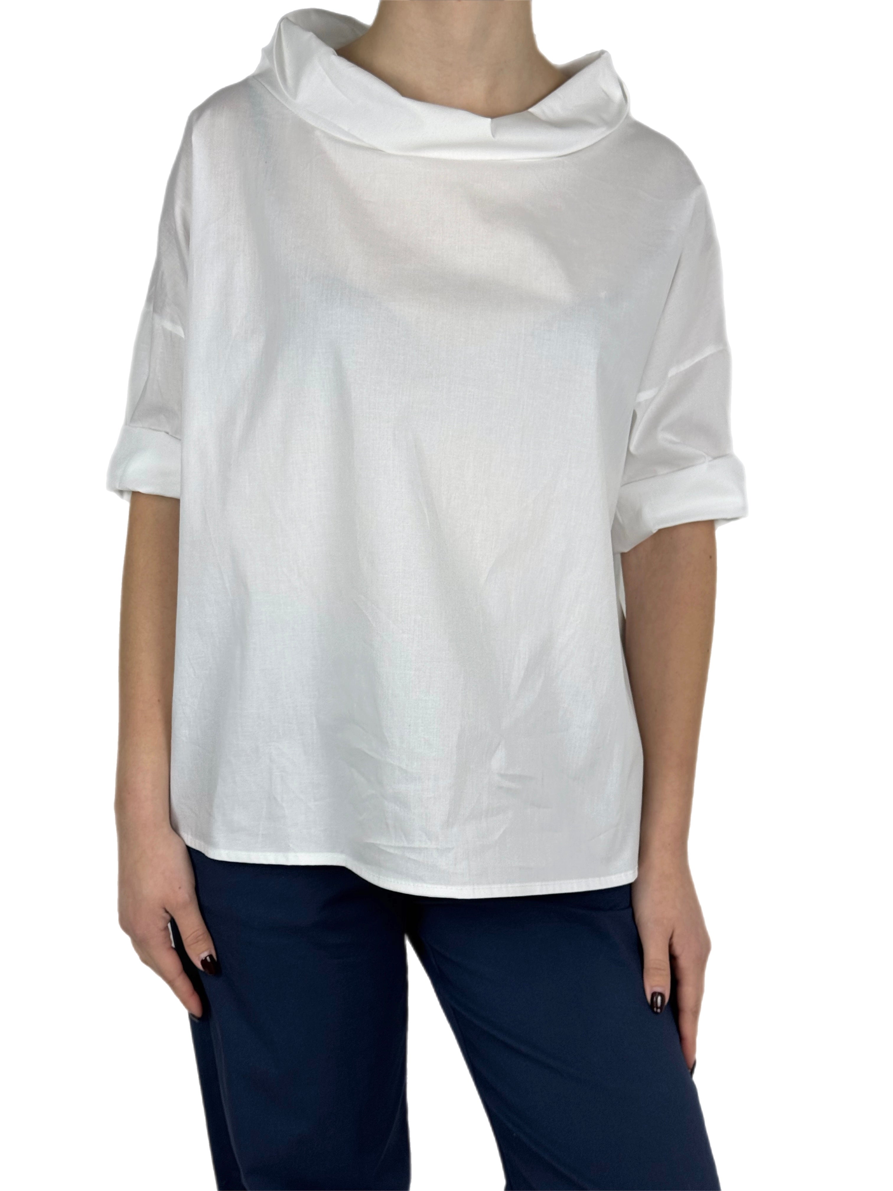 Matié blusa opal bianco