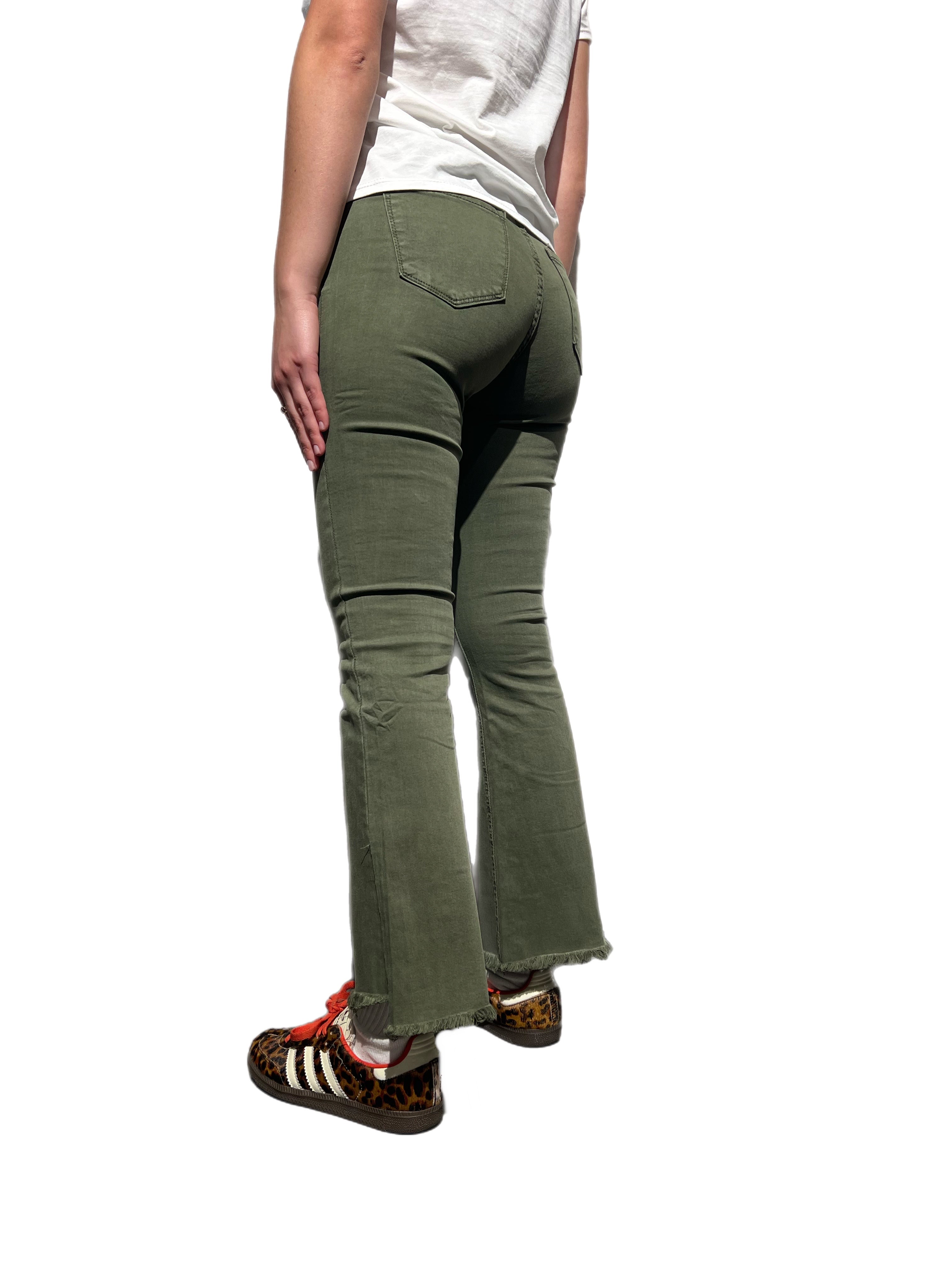Matié jeans trombetta verde