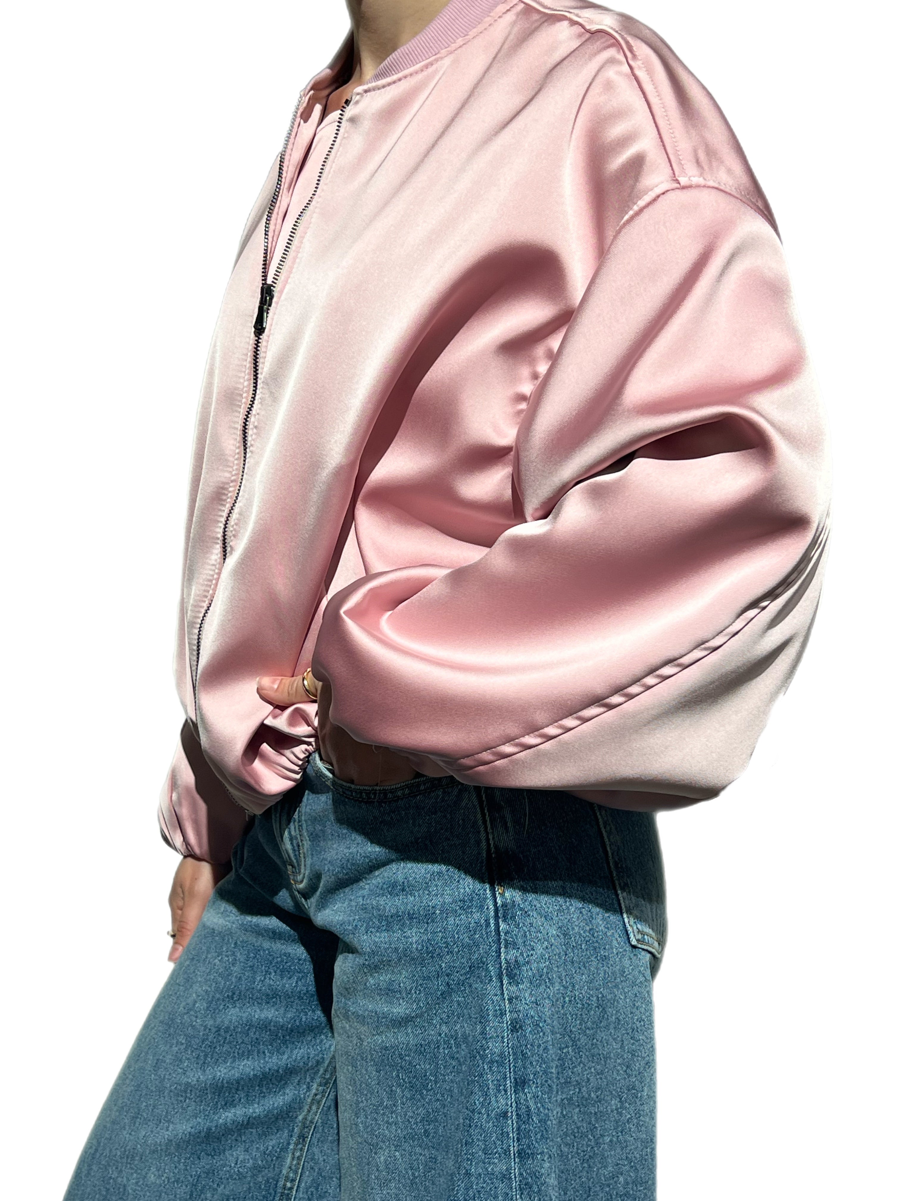 Susy mix bomber glossy rosa