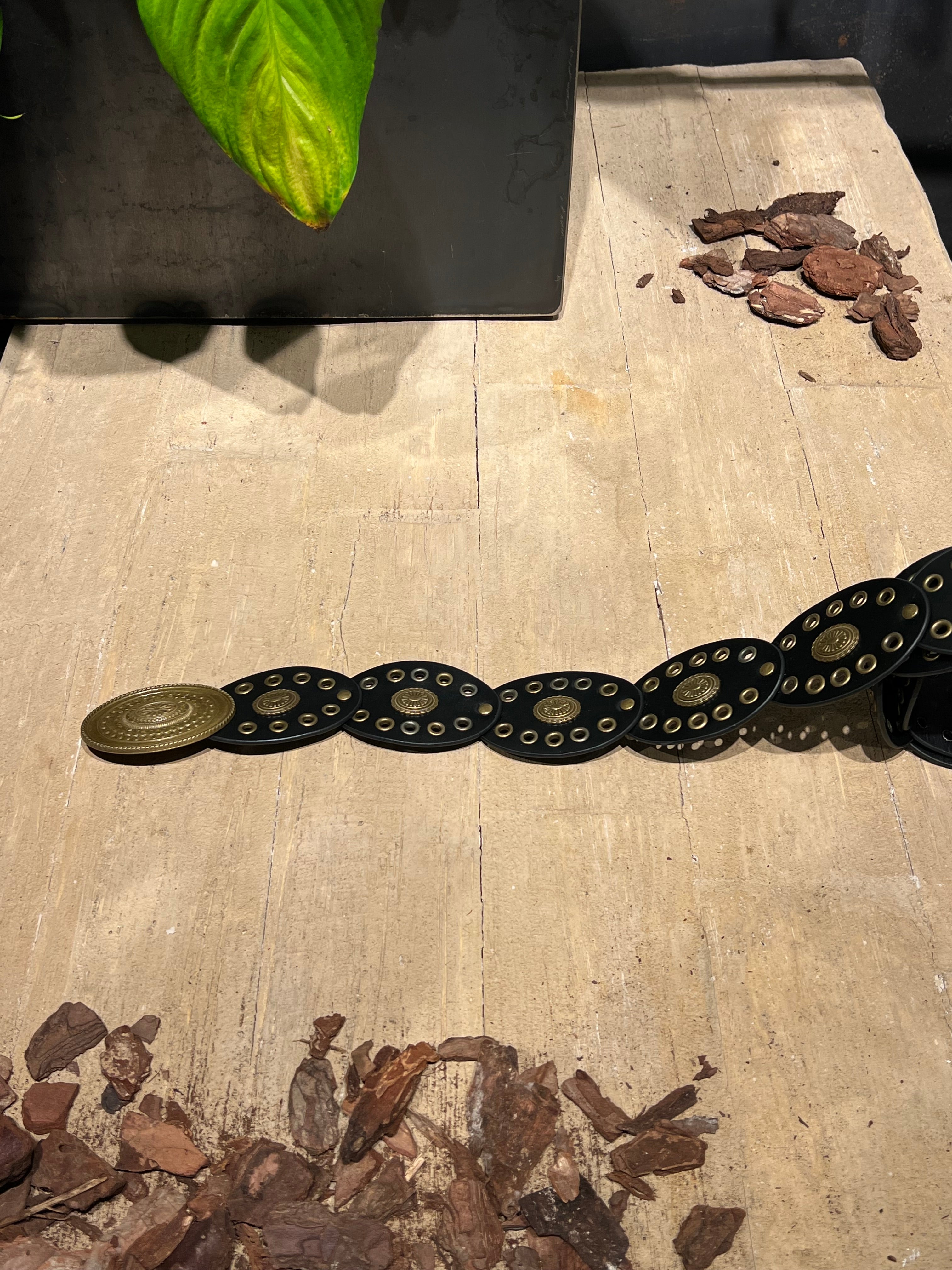 Matié cintura pelle Colorado nero