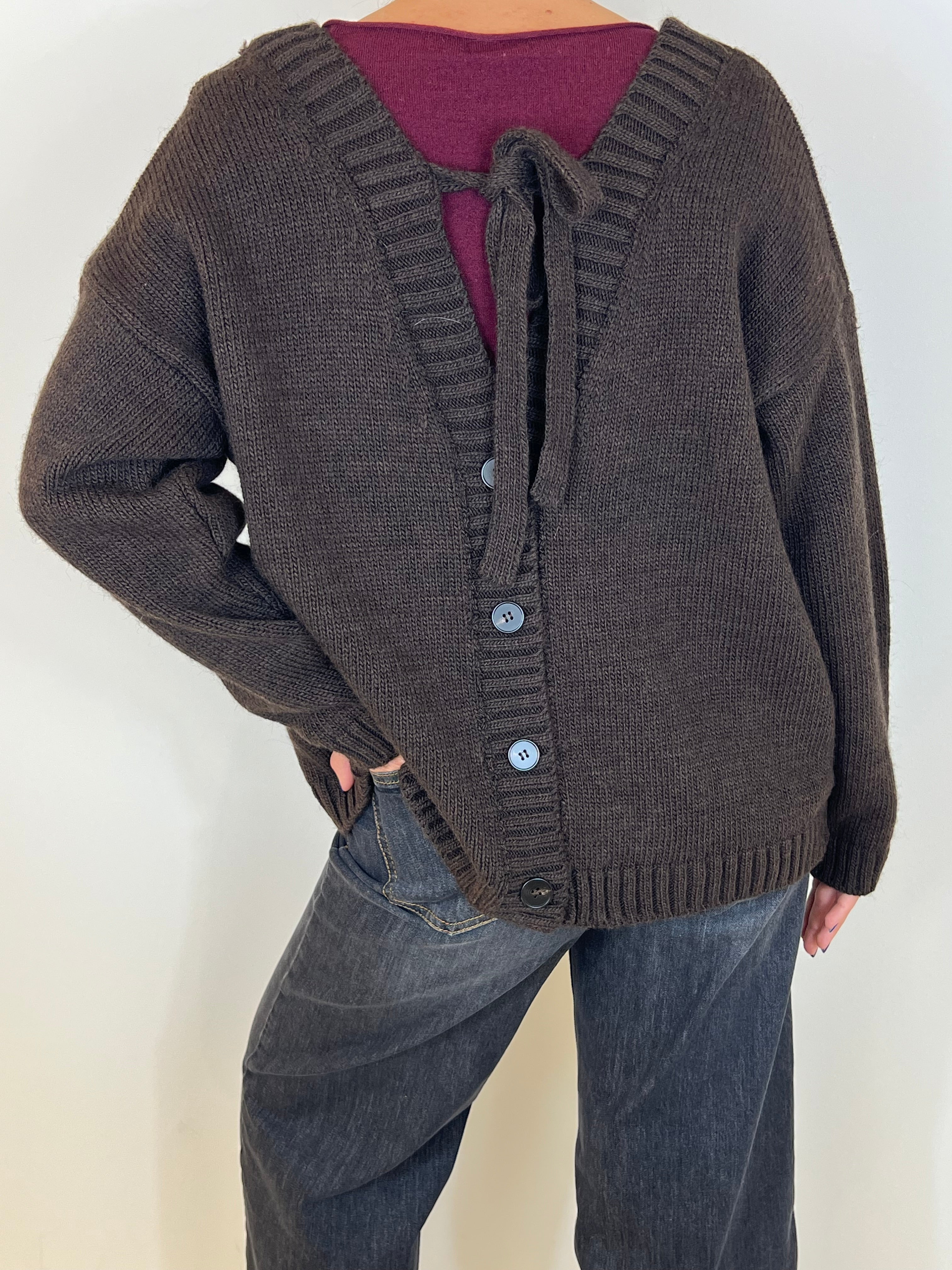 Matié cardigan fiocco rebel