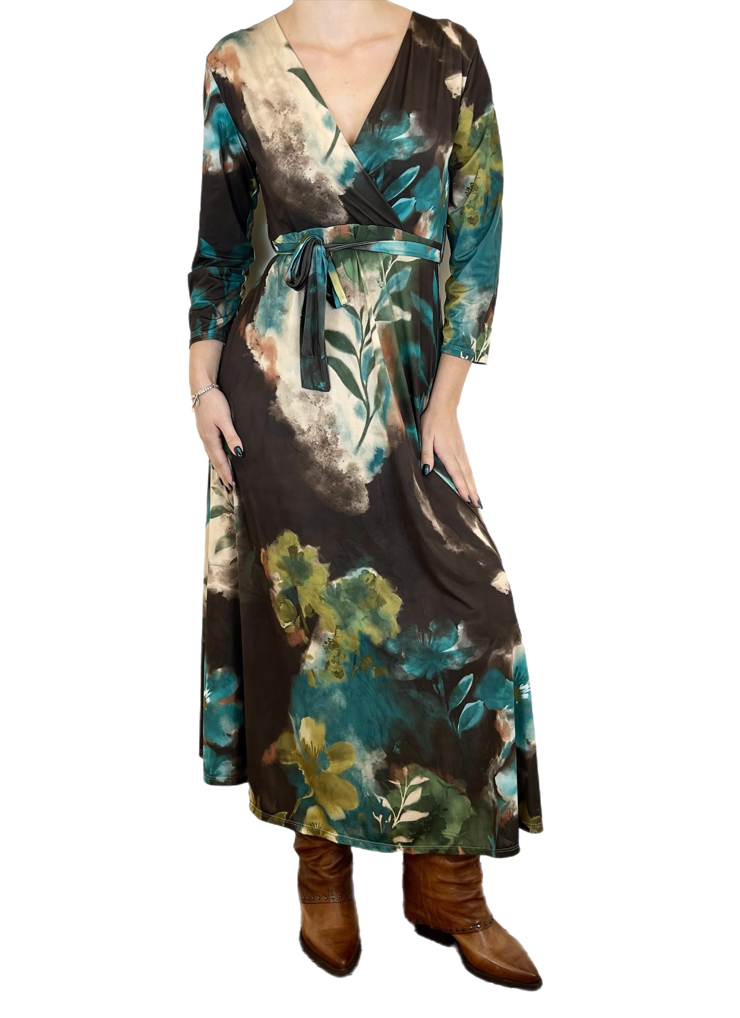 Fifilles abito robeni verde