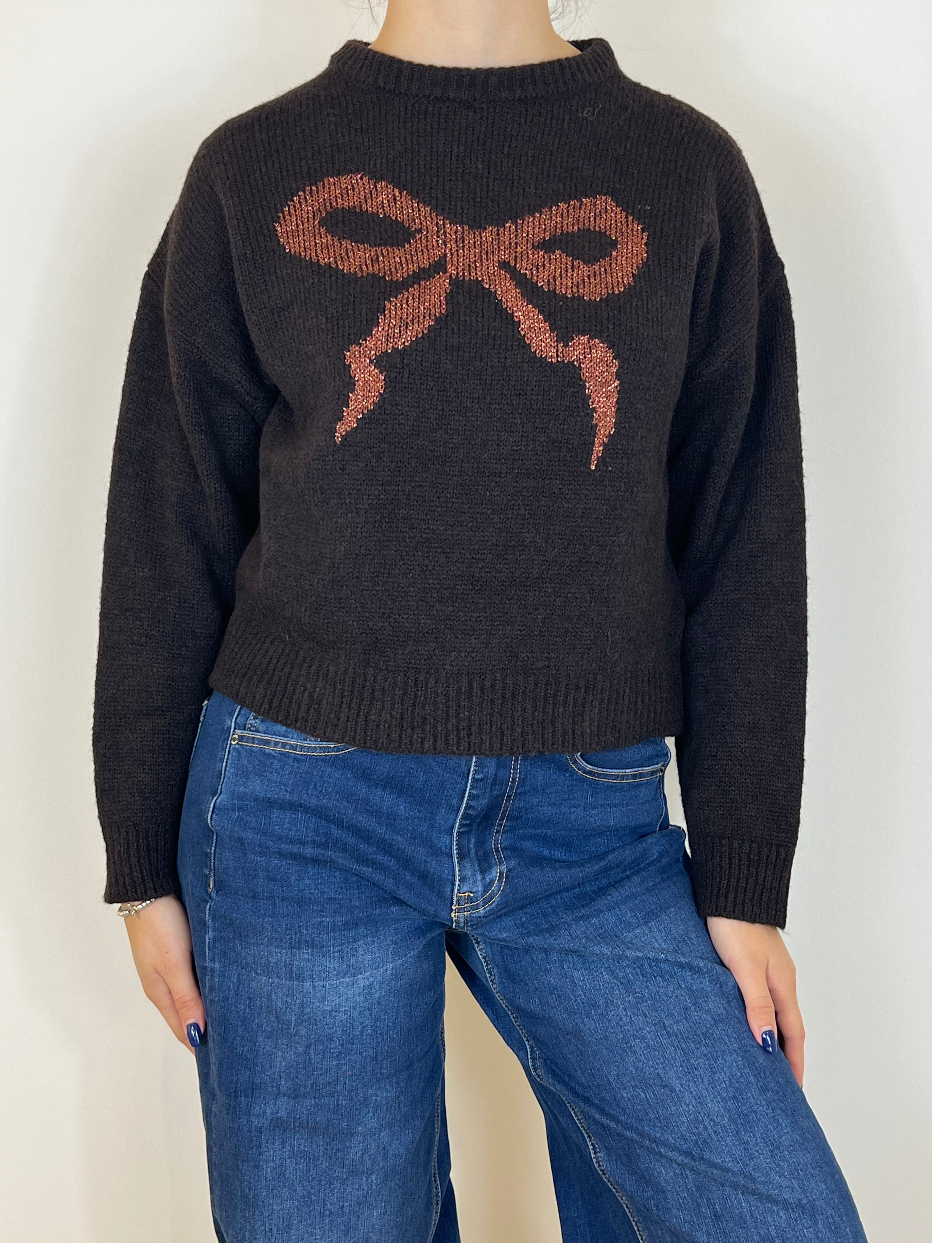 Susy mix maglia fiocco