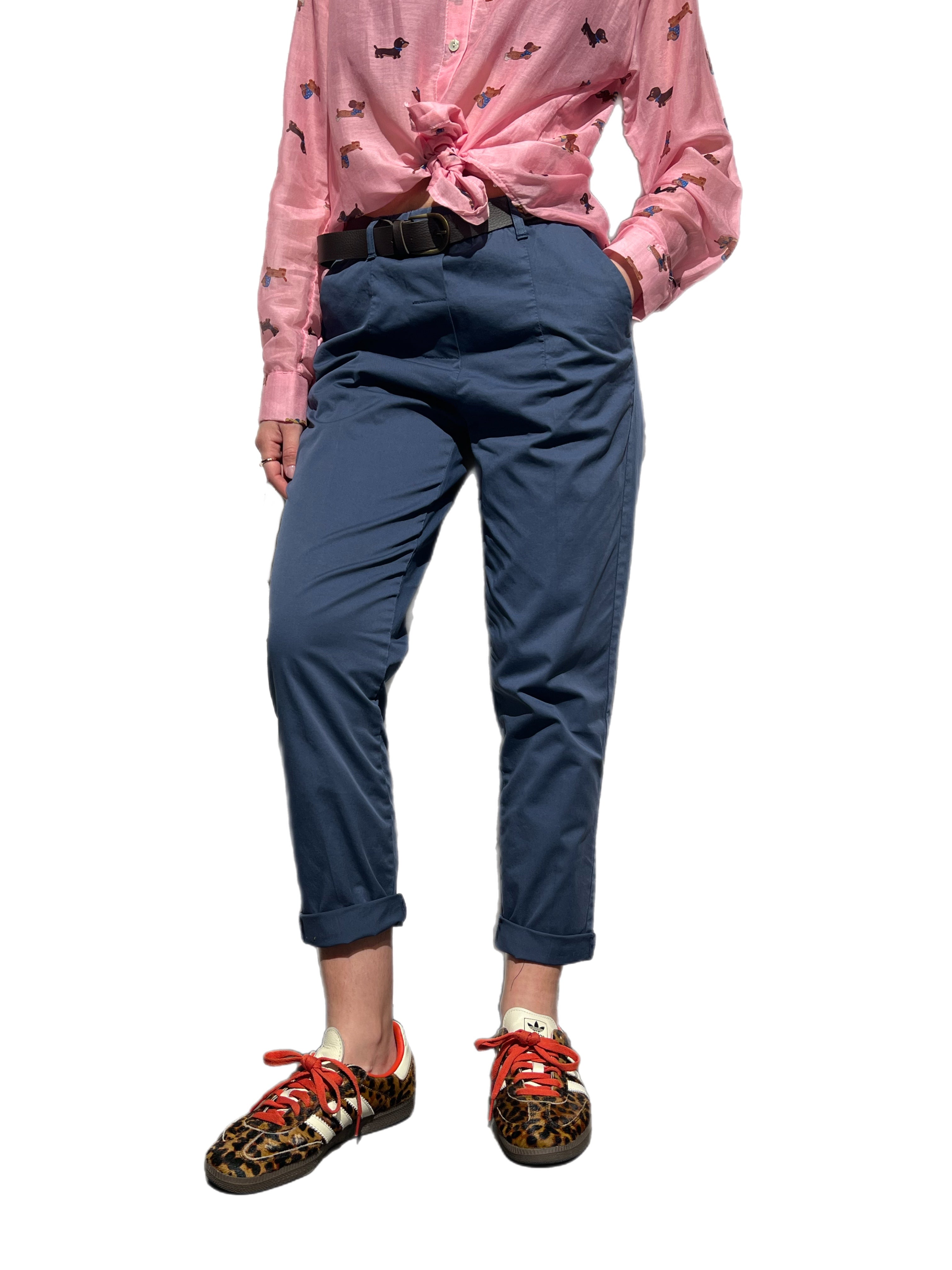 Susy mix pantalone Gloria blu