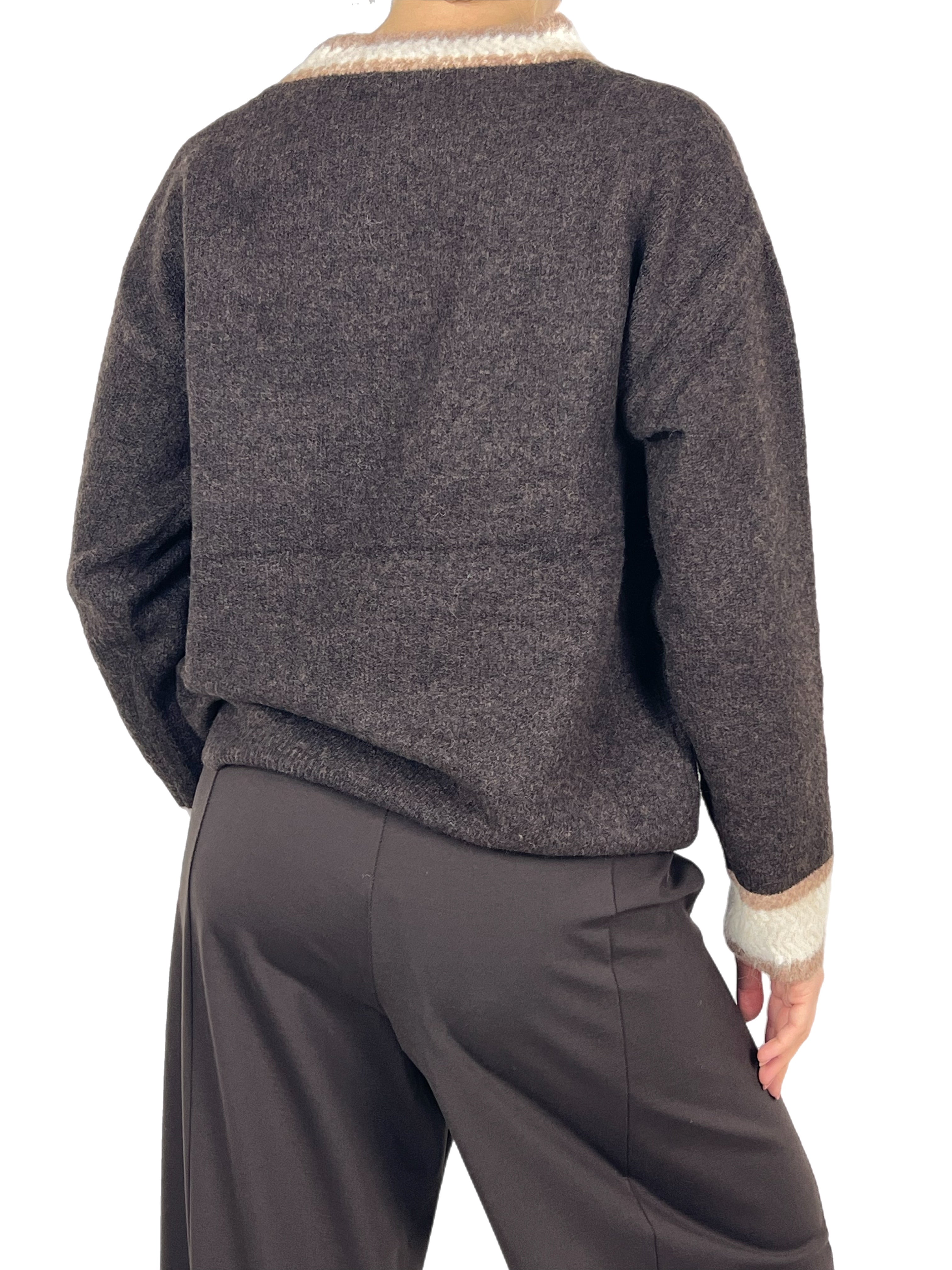 Matié maglia gaia cioccolato