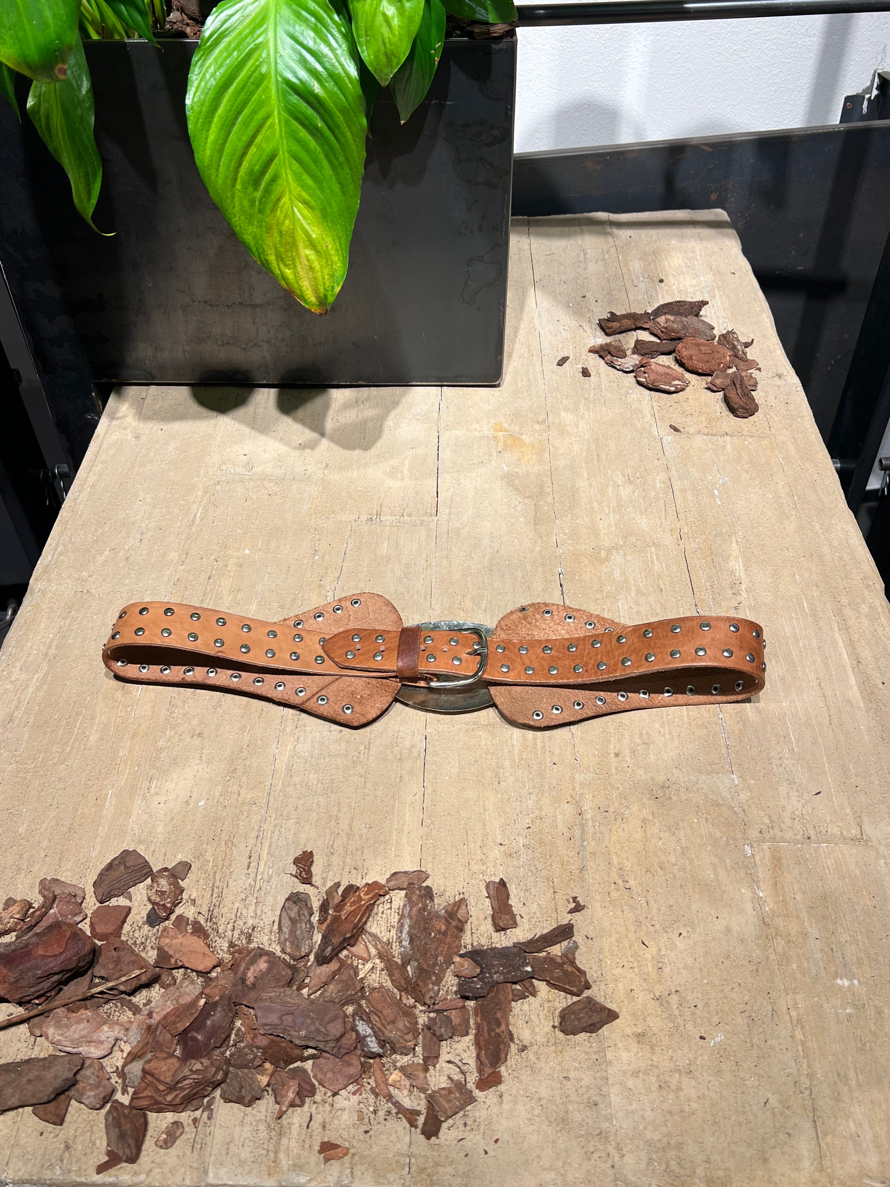 Matié cintura pelle cowgirl