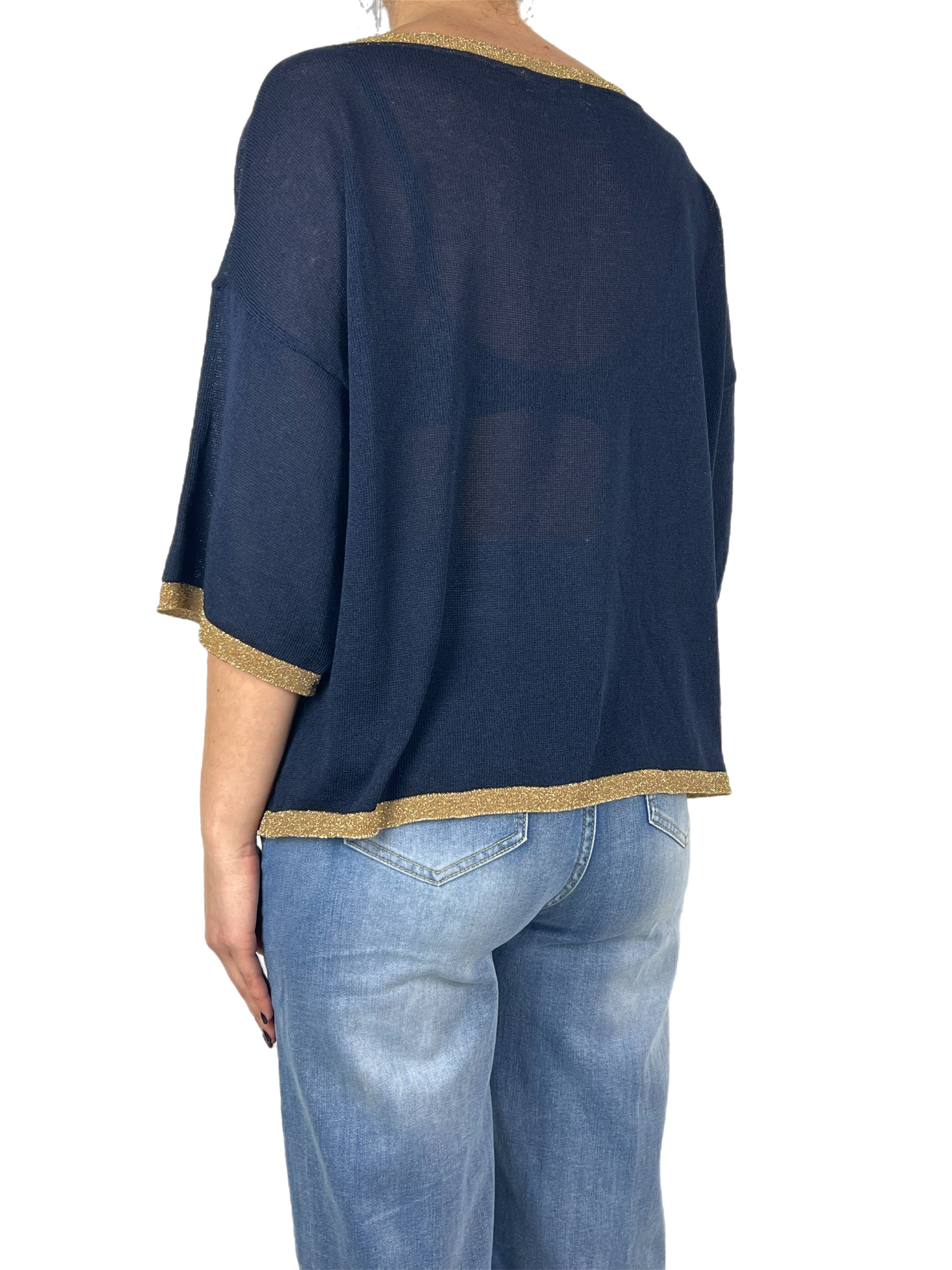 Matié maglia Zeno blu