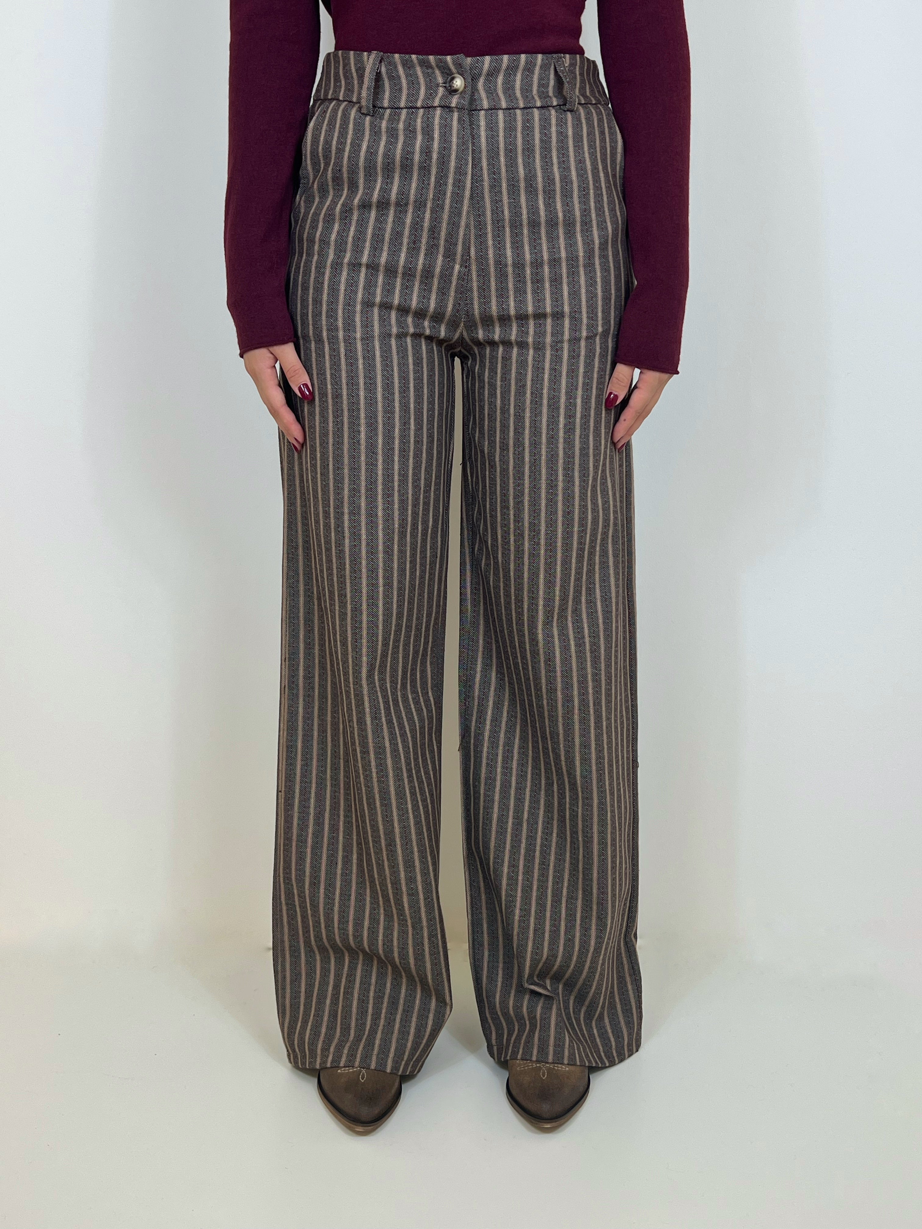 Matié pantalone gessato