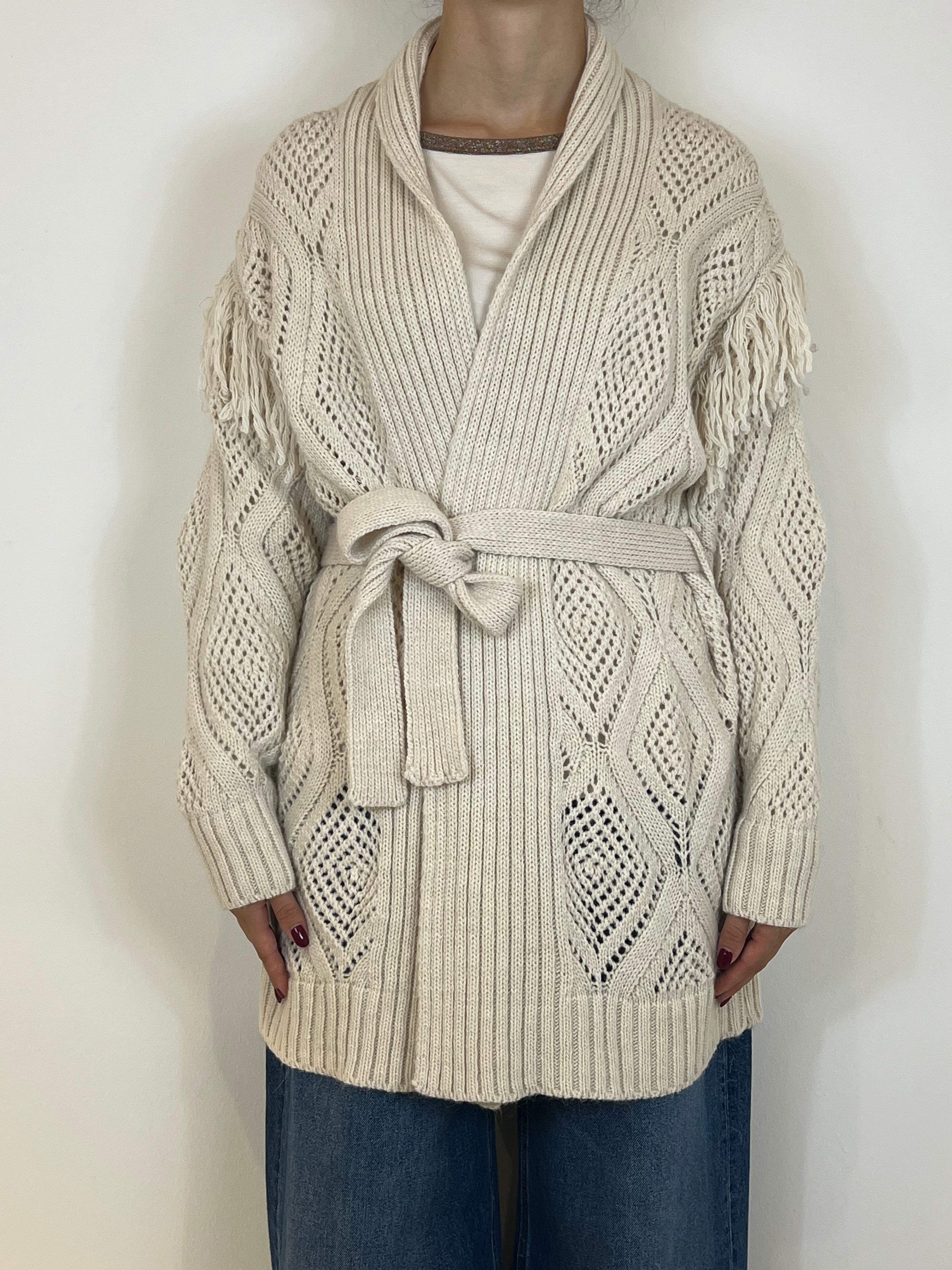 Matié cardigan frange